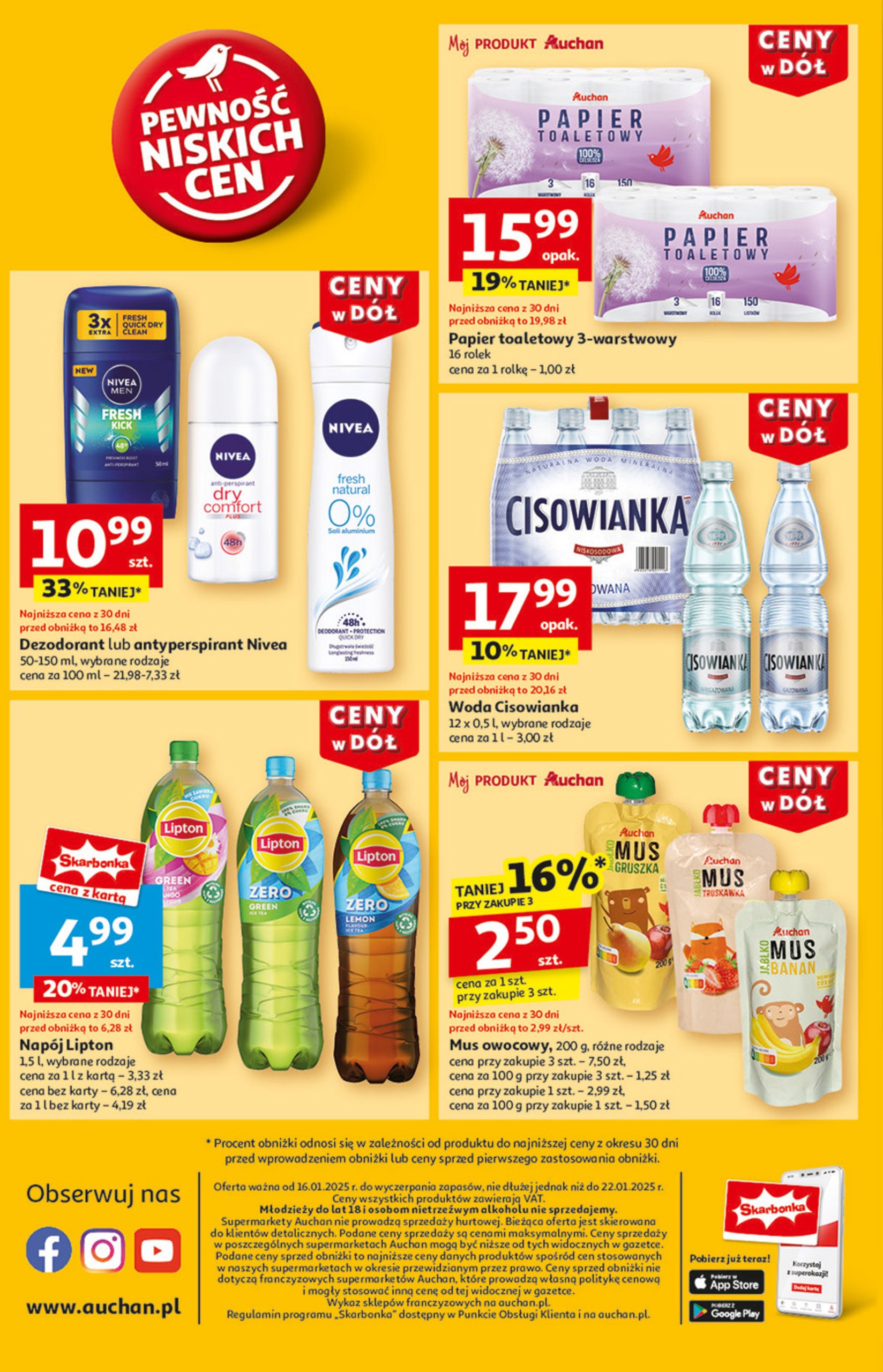 auchan - Supermarket Auchan gazetka ważna od 16.01. - 22.01. - page: 14