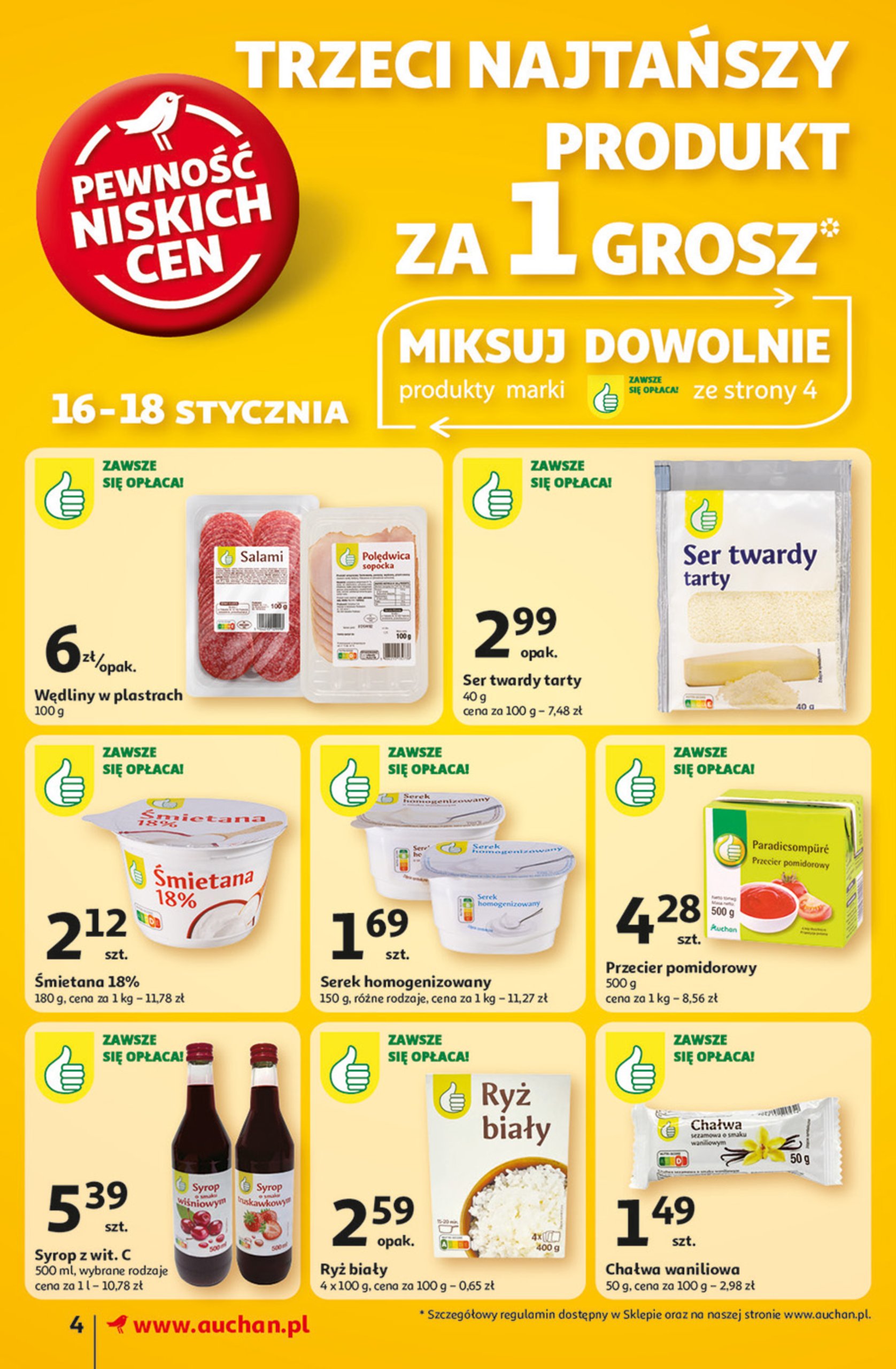 auchan - Supermarket Auchan gazetka ważna od 16.01. - 22.01. - page: 6