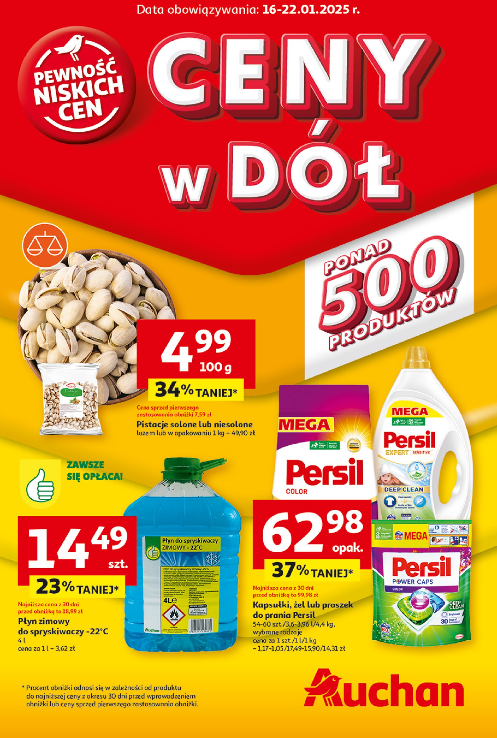 auchan - Hipermarket Auchan gazetka ważna od 16.01. - 22.01.