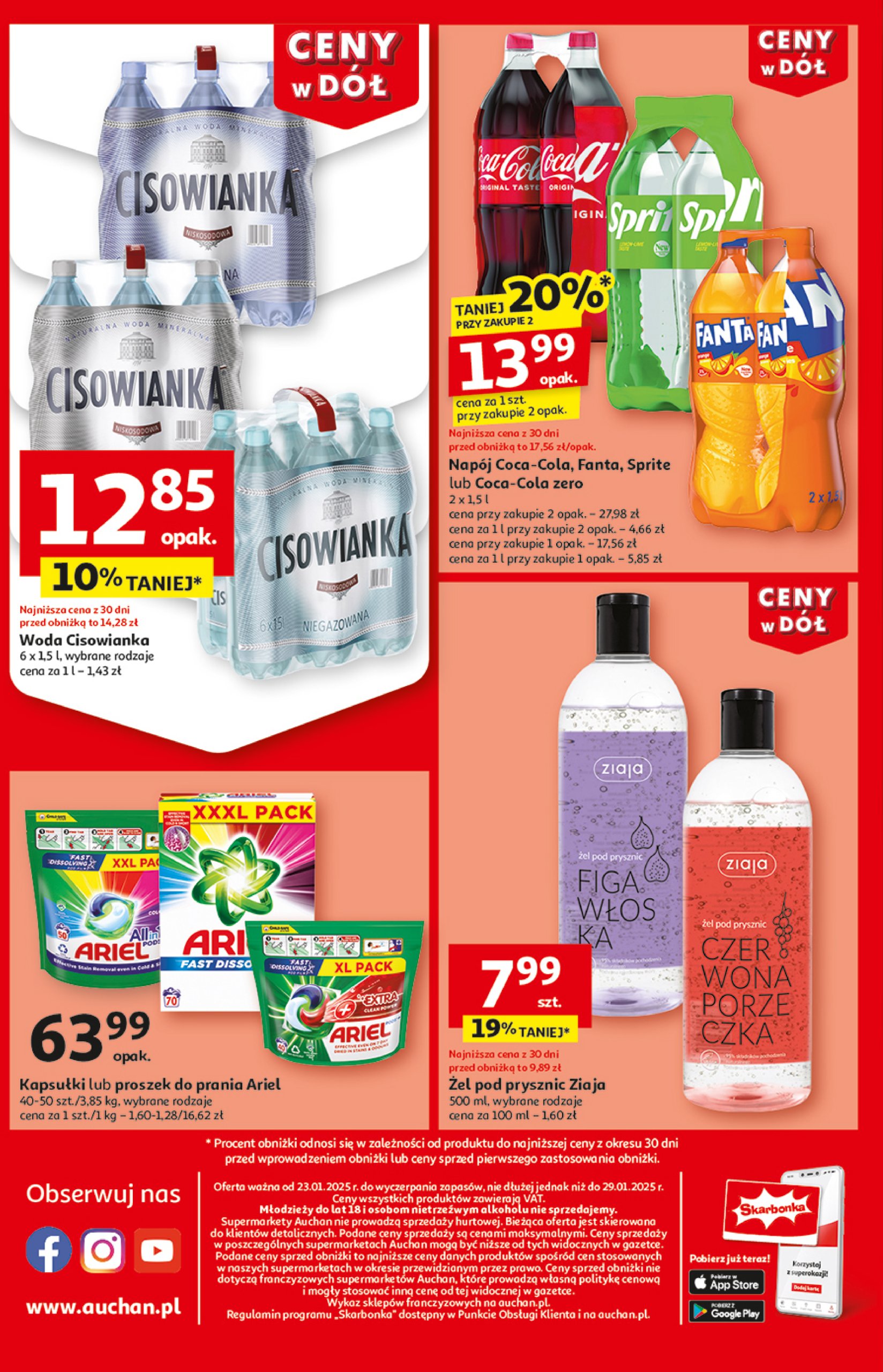 auchan - Supermarket Auchan gazetka ważna od 23.01. - 29.01. - page: 14