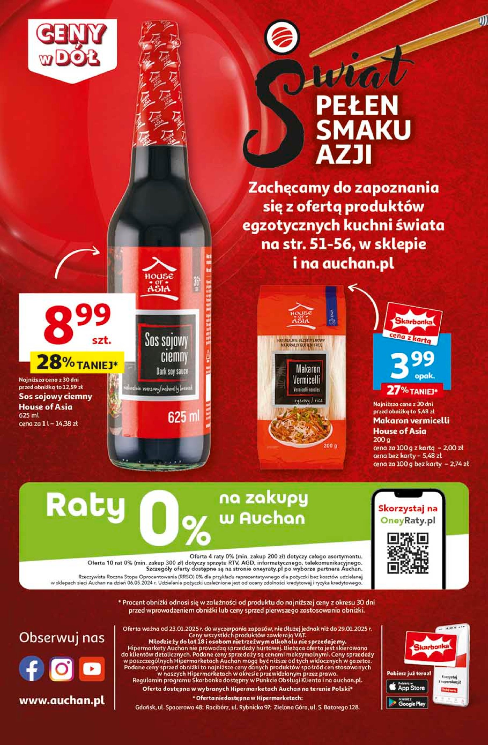 auchan - Hipermarket Auchan gazetka ważna od 23.01. - 29.01. - page: 64