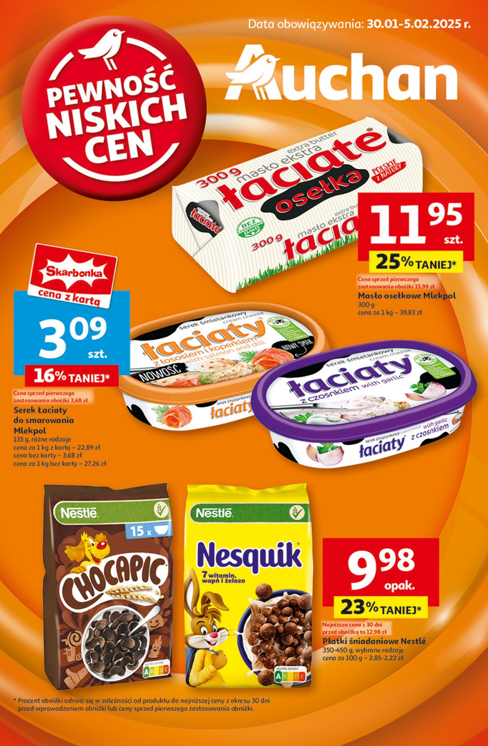 auchan - Hipermarket Auchan gazetka ważna od 30.01. - 05.02.