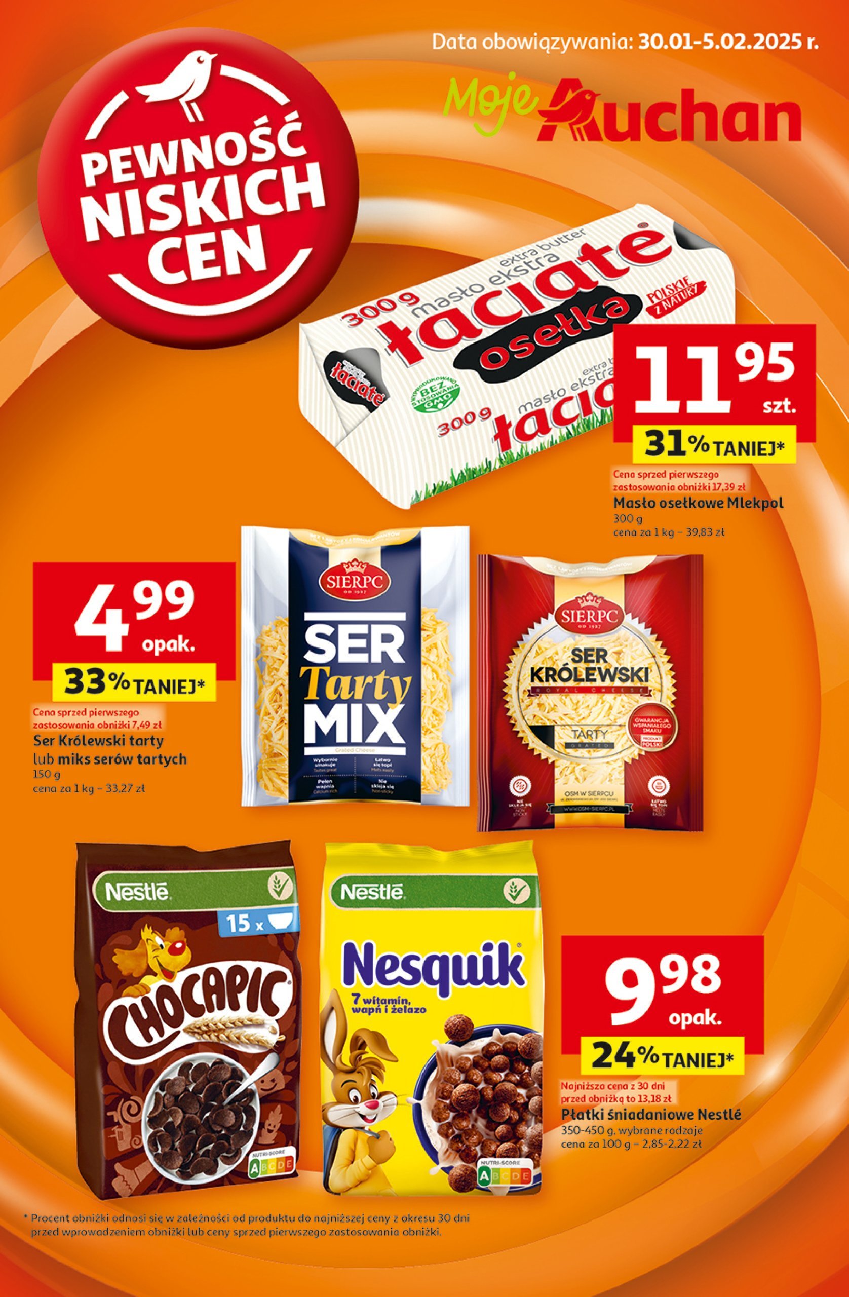 auchan - Moje Auchan gazetka ważna od 30.01. - 05.02.