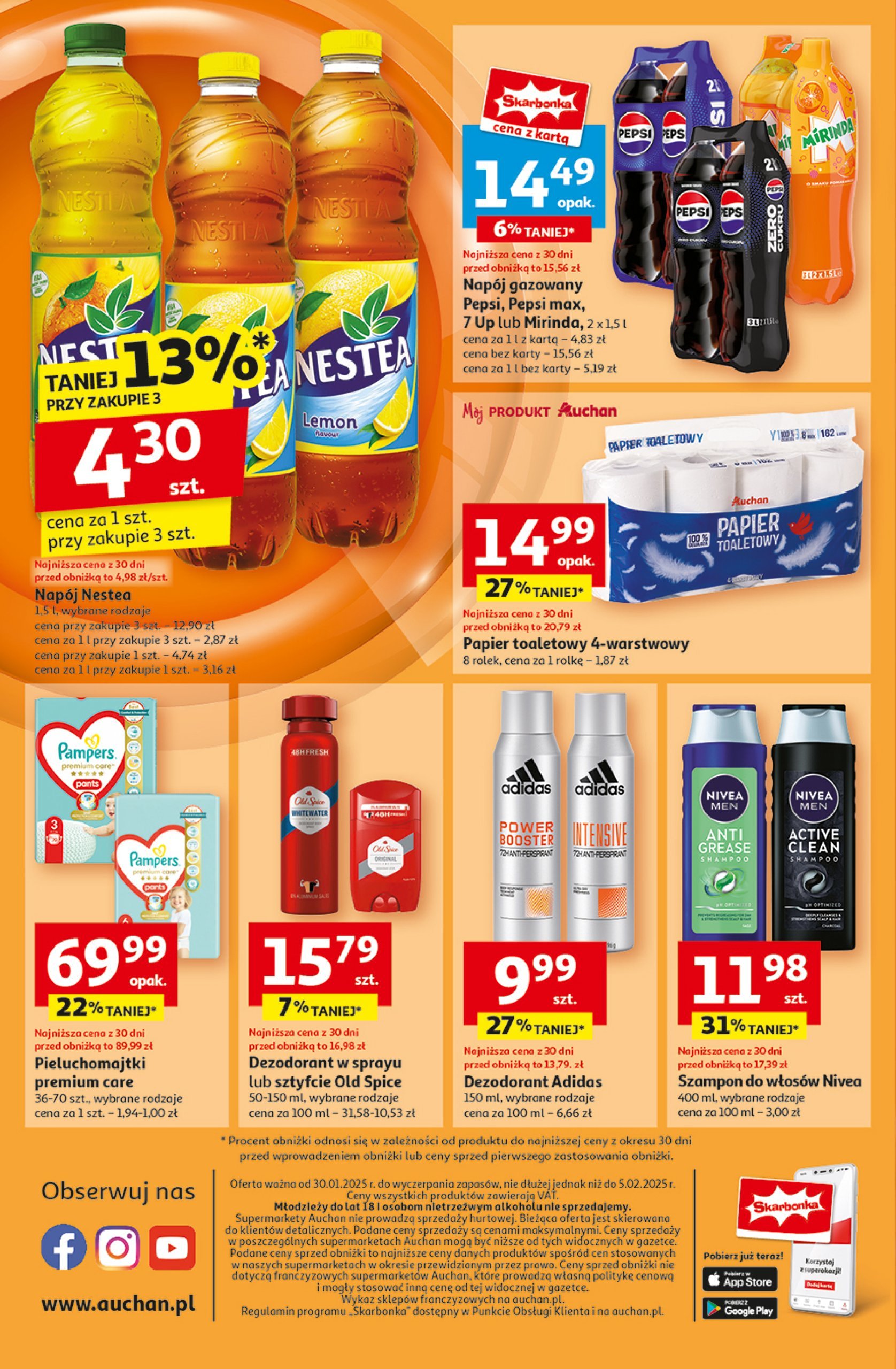 auchan - Supermarket Auchan gazetka ważna od 30.01. - 05.02. - page: 14