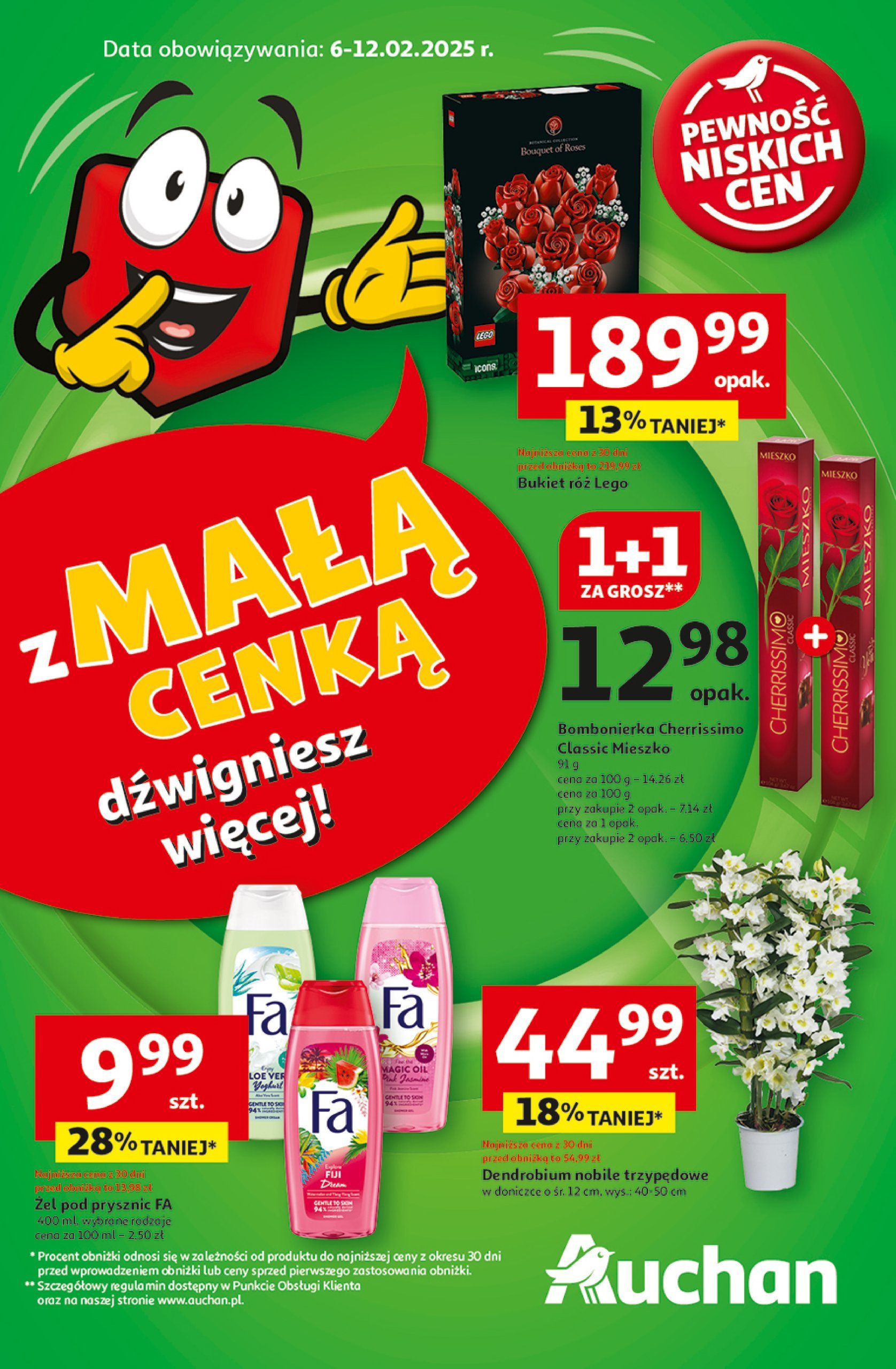 auchan - Hipermarket Auchan gazetka ważna od 06.02. - 12.02.