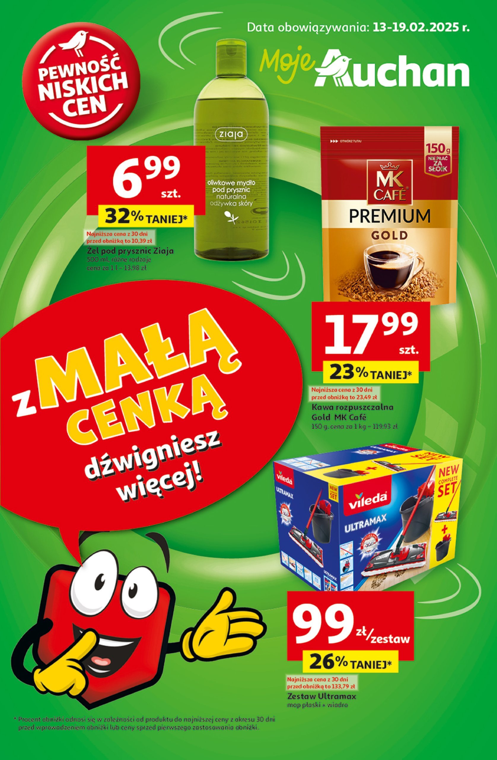 auchan - Moje Auchan gazetka ważna od 13.02. - 19.02.