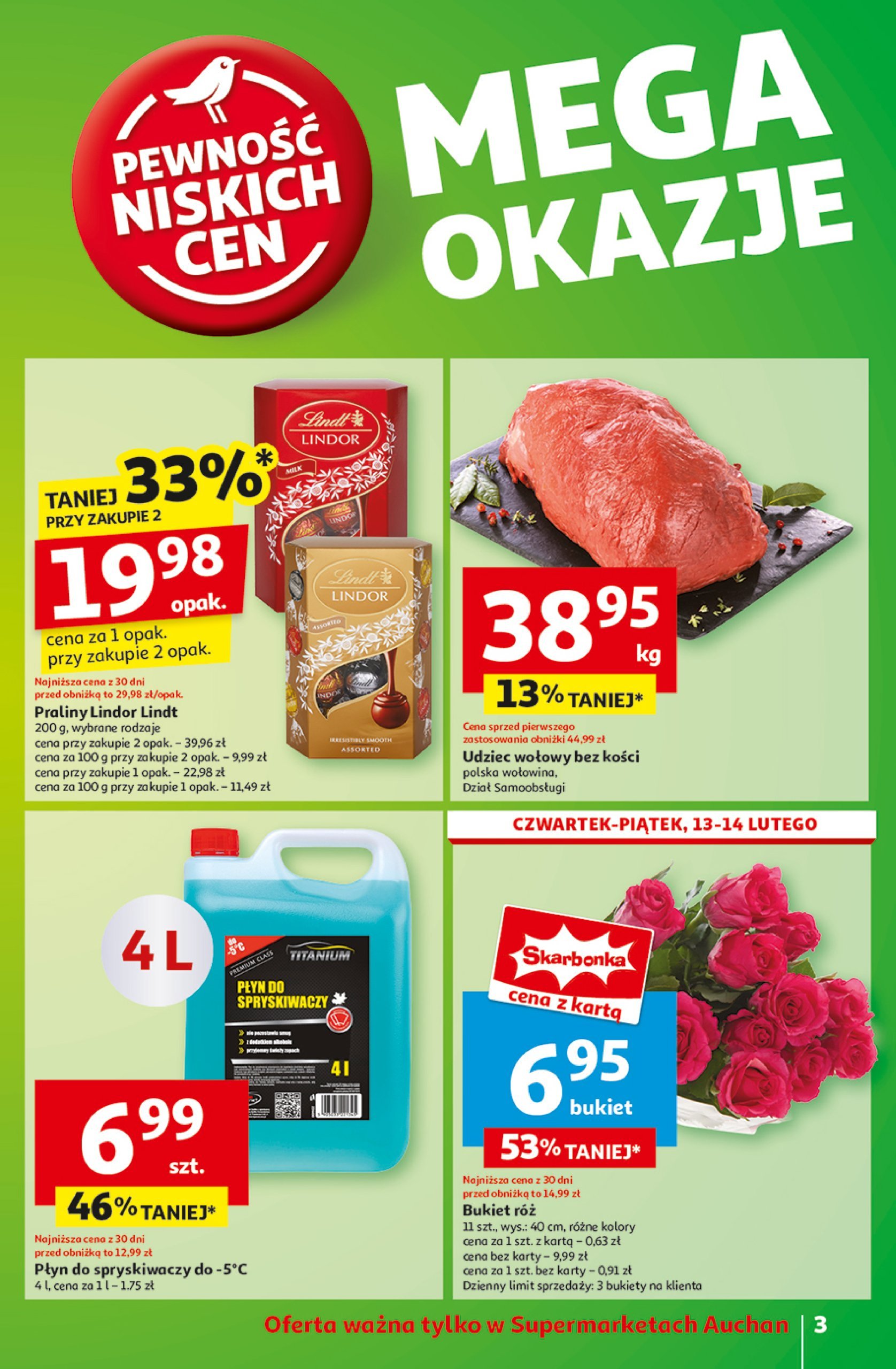 auchan - Supermarket Auchan gazetka ważna od 13.02. - 19.02. - page: 3