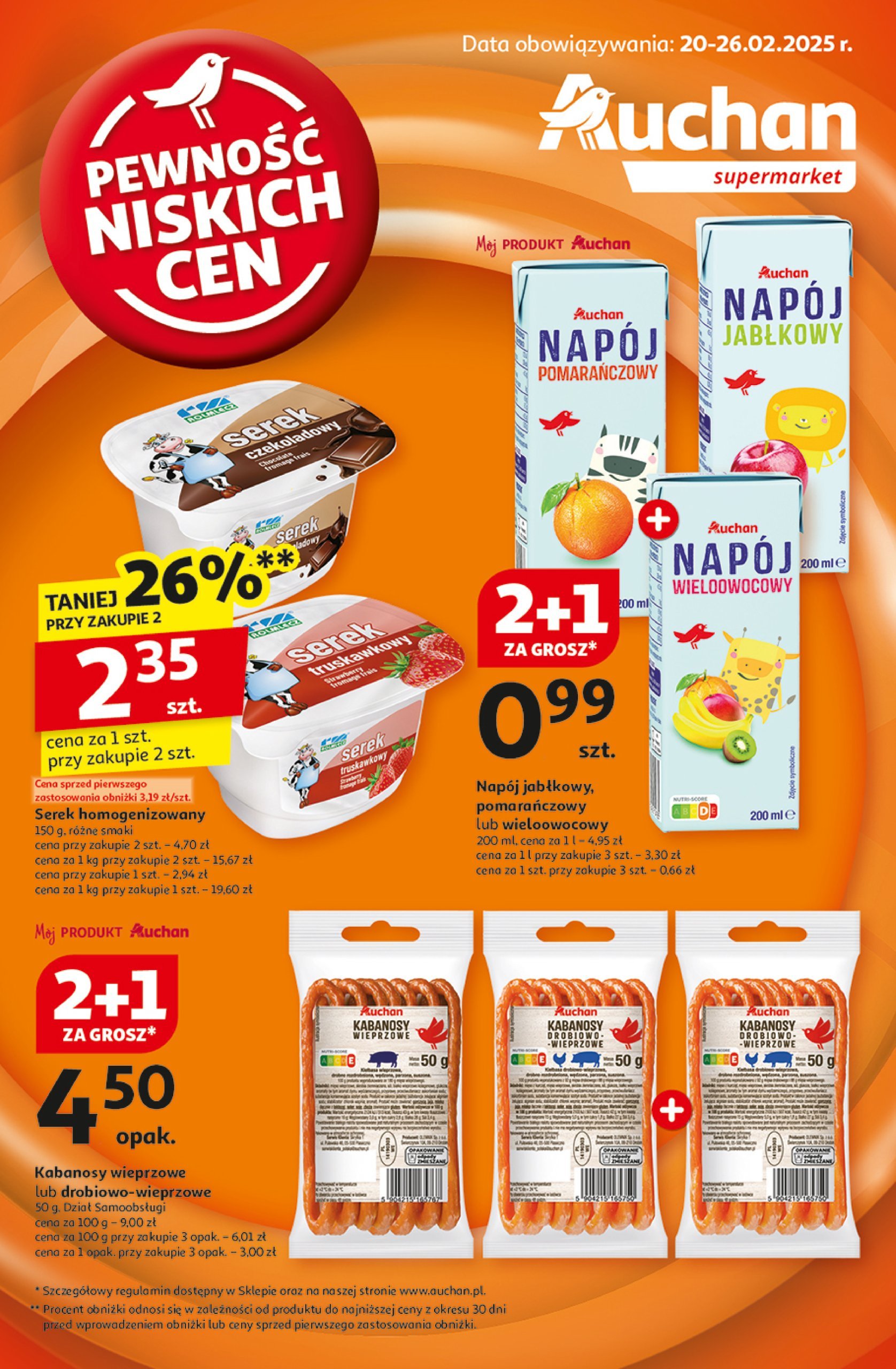 auchan - Supermarket Auchan gazetka ważna od 20.02. - 26.02. - page: 1