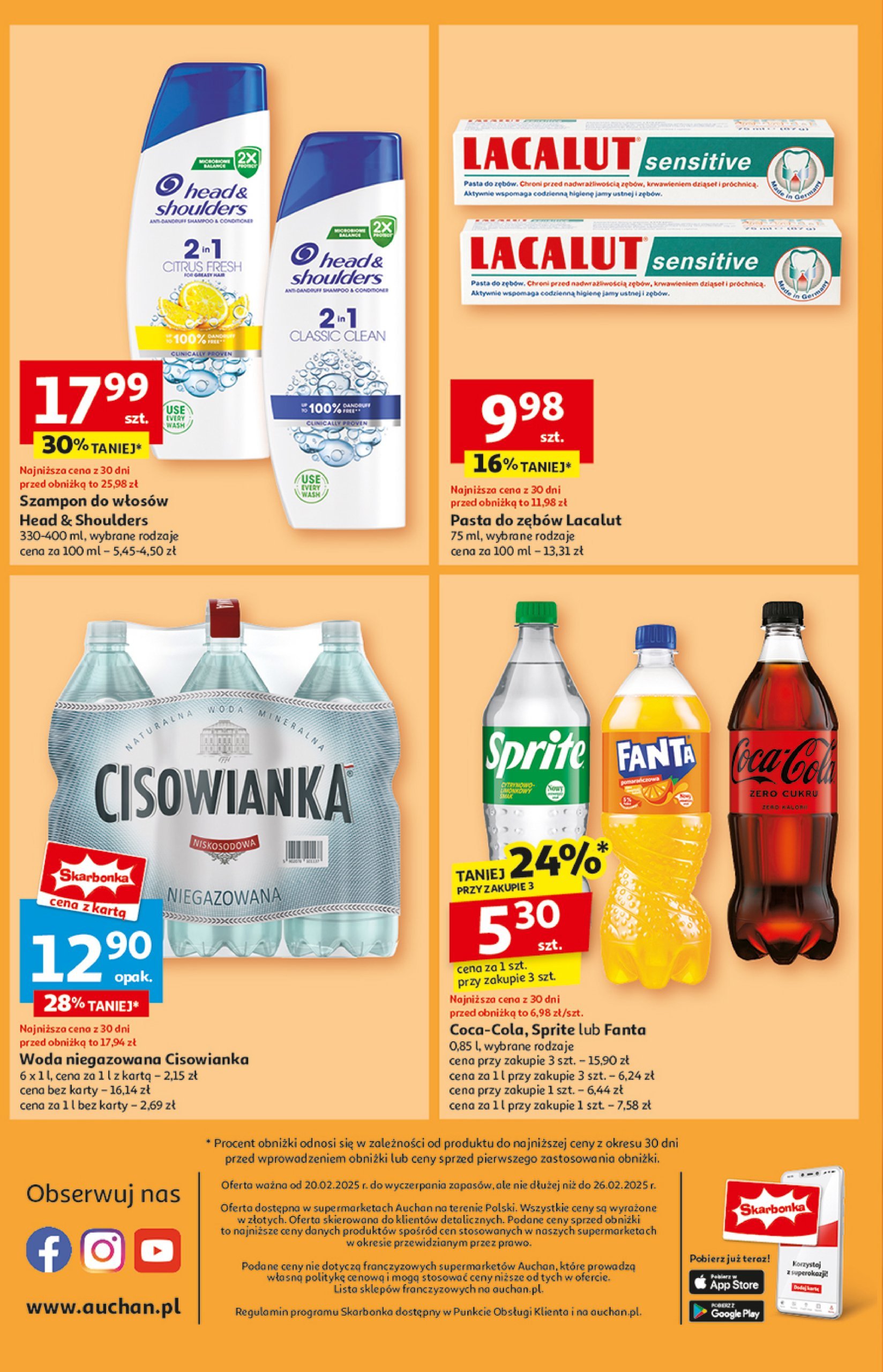 auchan - Supermarket Auchan gazetka ważna od 20.02. - 26.02. - page: 14