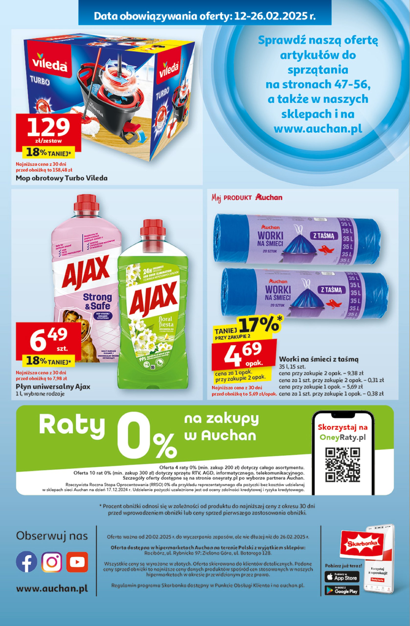 auchan - Hipermarket Auchan gazetka ważna od 20.02. - 26.02. - page: 64