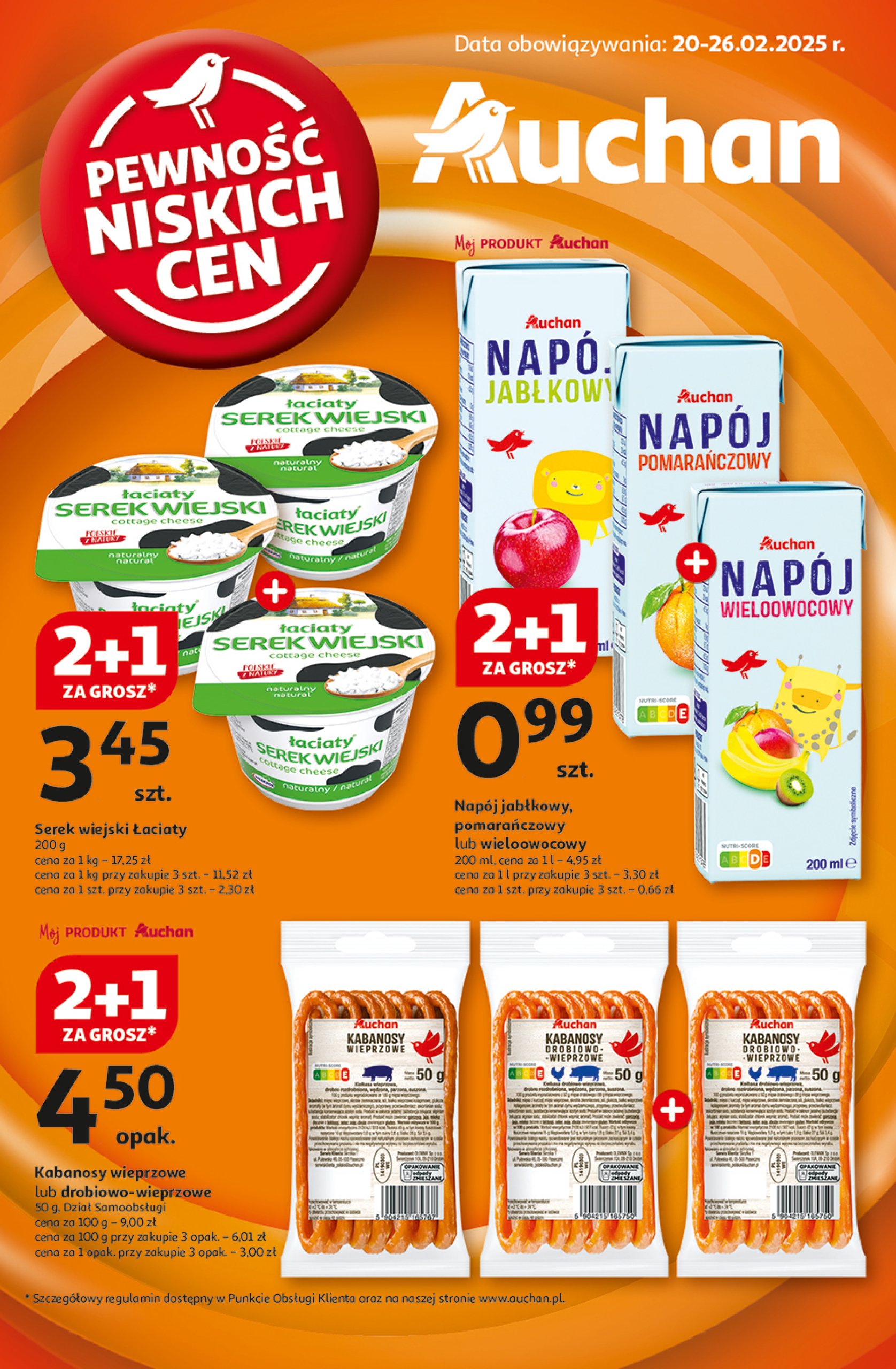 auchan - Hipermarket Auchan gazetka ważna od 20.02. - 26.02.