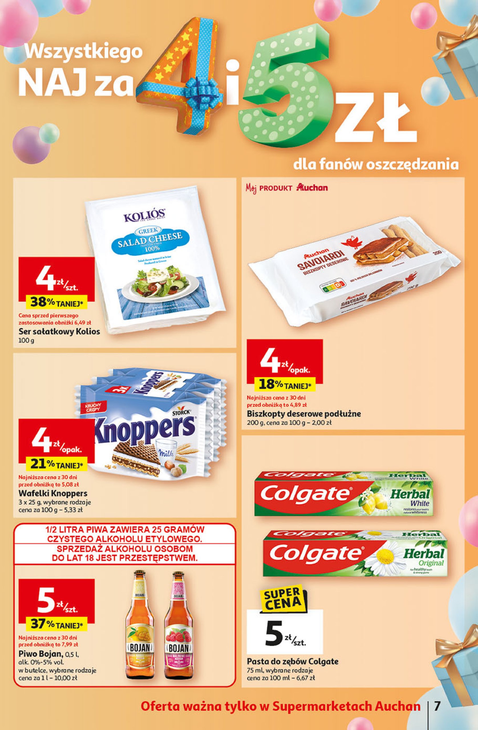 auchan - Supermarket Auchan gazetka ważna od 24.04. - 29.04. - page: 9
