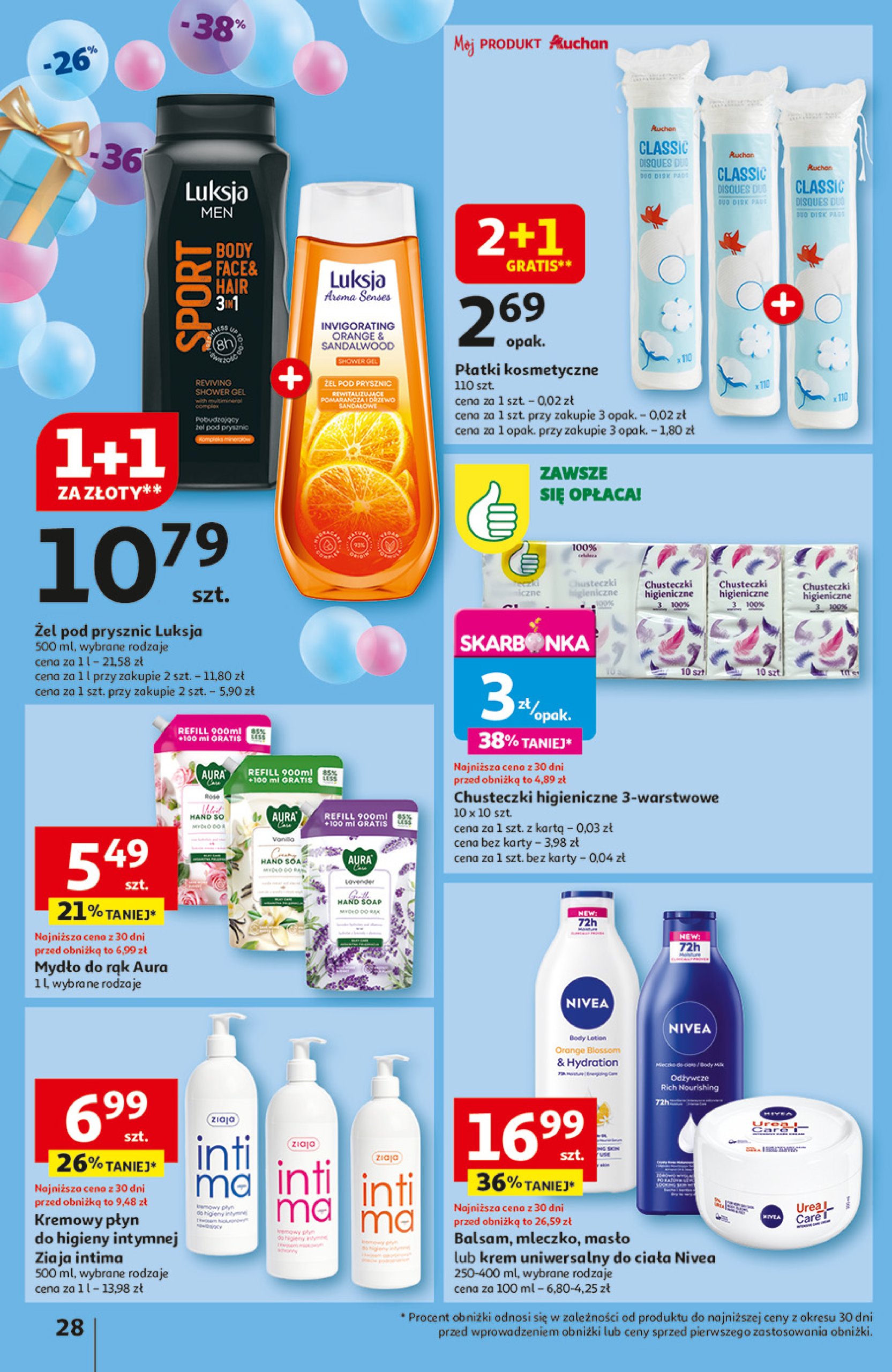 auchan - Hipermarket Auchan gazetka ważna od 24.04. - 29.04. - page: 30 auchan - Hipermarket Auchan gazetka ważna od 24.04. - 29.04. - page: 30