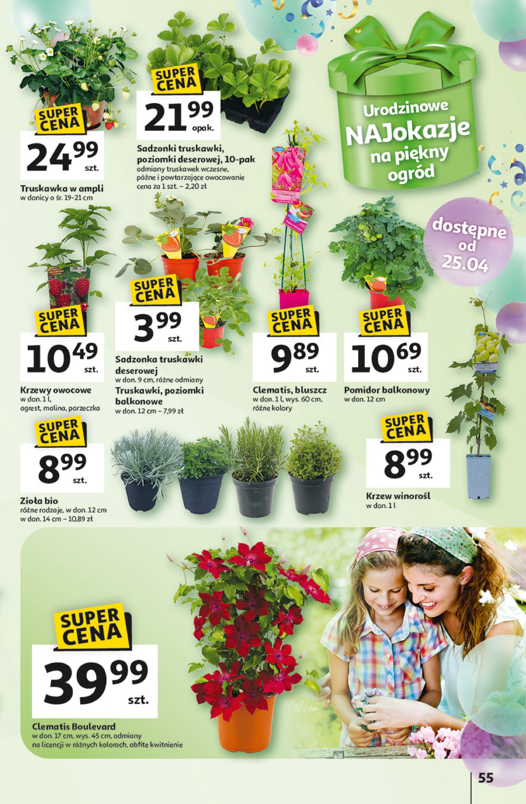 auchan - Hipermarket Auchan gazetka ważna od 24.04. - 29.04. - page: 59 auchan - Hipermarket Auchan gazetka ważna od 24.04. - 29.04. - page: 59