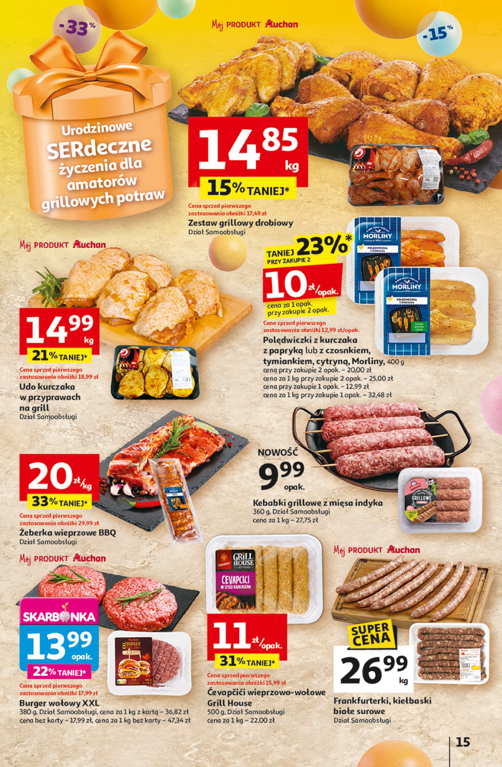auchan - Hipermarket Auchan gazetka ważna od 24.04. - 29.04. - page: 17 auchan - Hipermarket Auchan gazetka ważna od 24.04. - 29.04. - page: 17