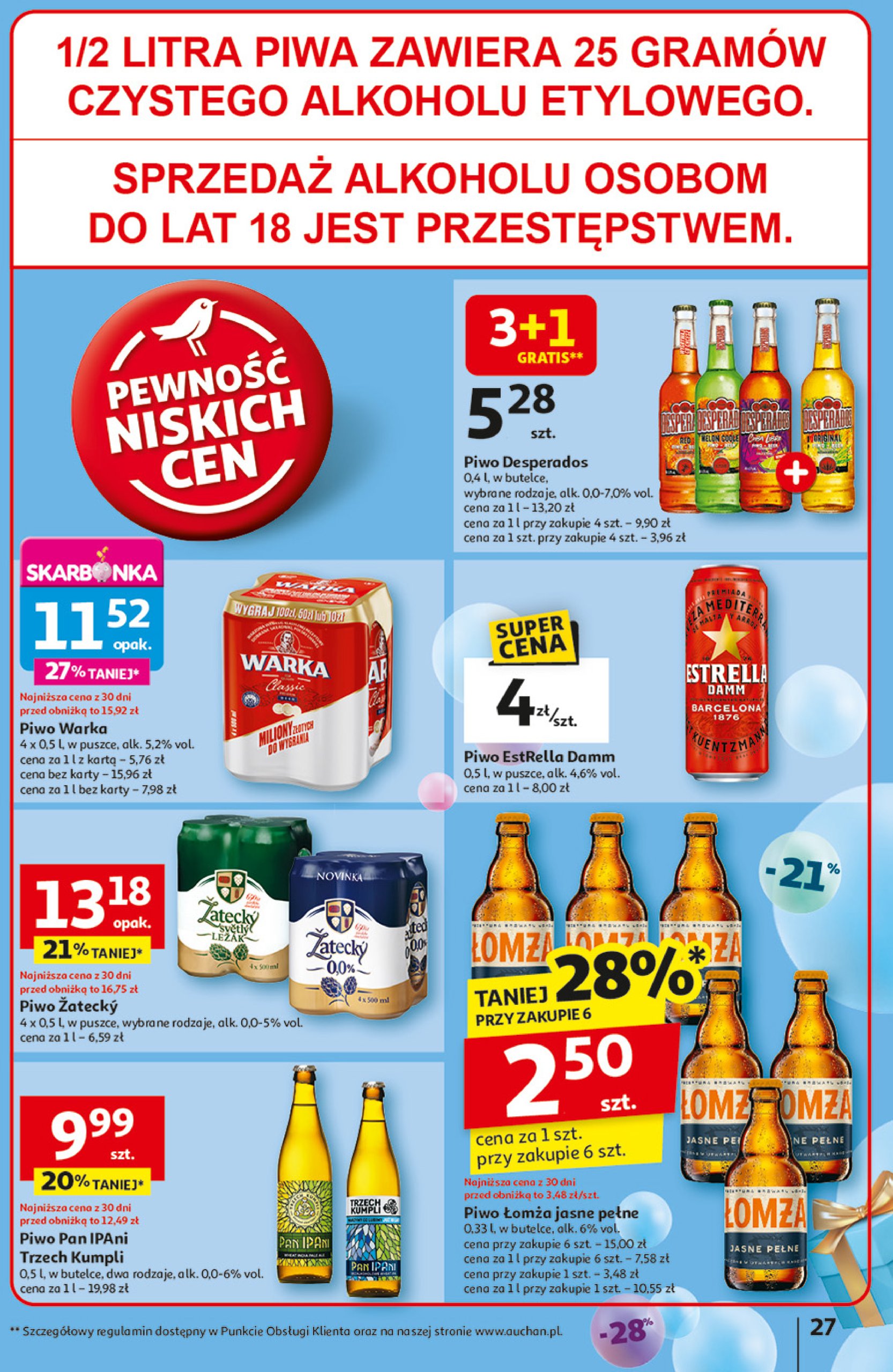 auchan - Hipermarket Auchan gazetka ważna od 24.04. - 29.04. - page: 29 auchan - Hipermarket Auchan gazetka ważna od 24.04. - 29.04. - page: 29