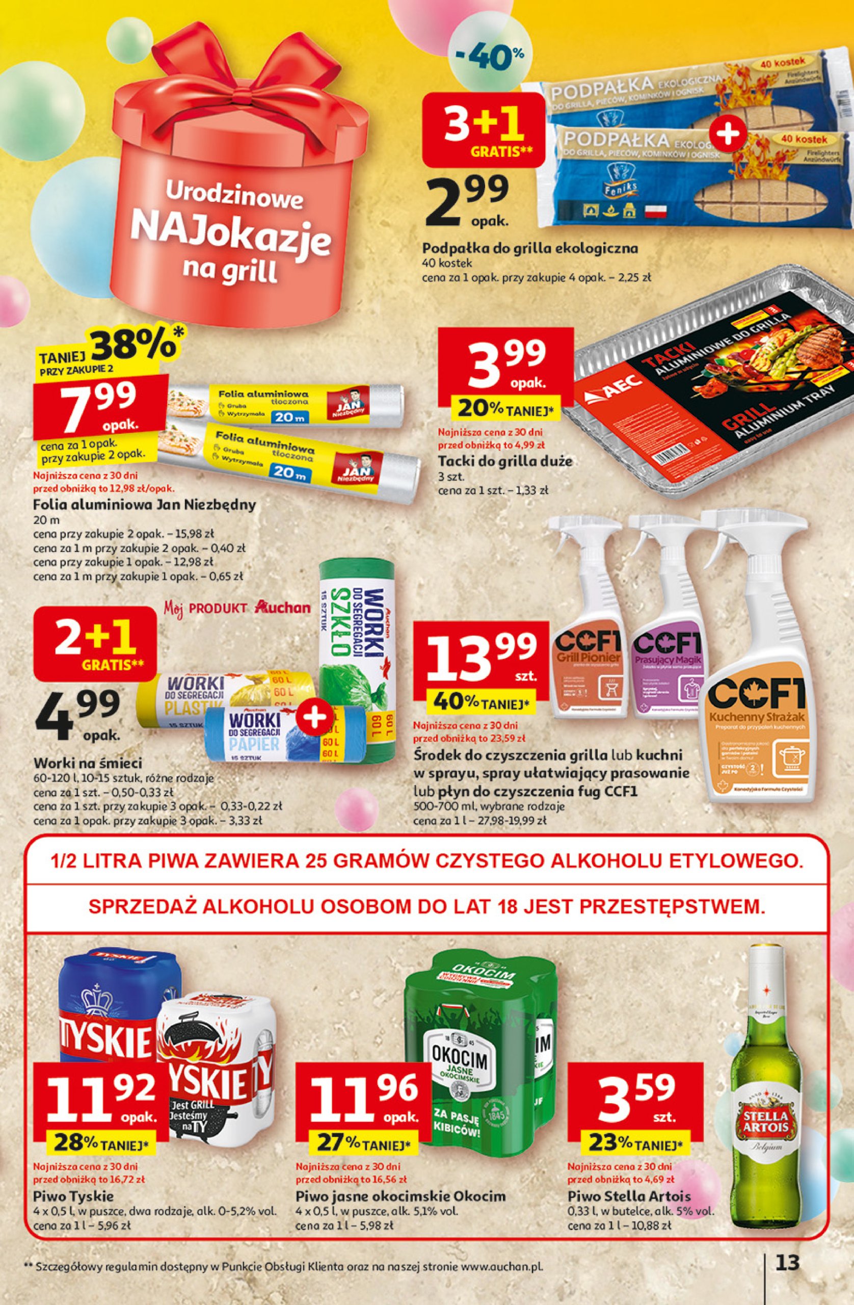 auchan - Hipermarket Auchan gazetka ważna od 24.04. - 29.04. - page: 15 auchan - Hipermarket Auchan gazetka ważna od 24.04. - 29.04. - page: 15