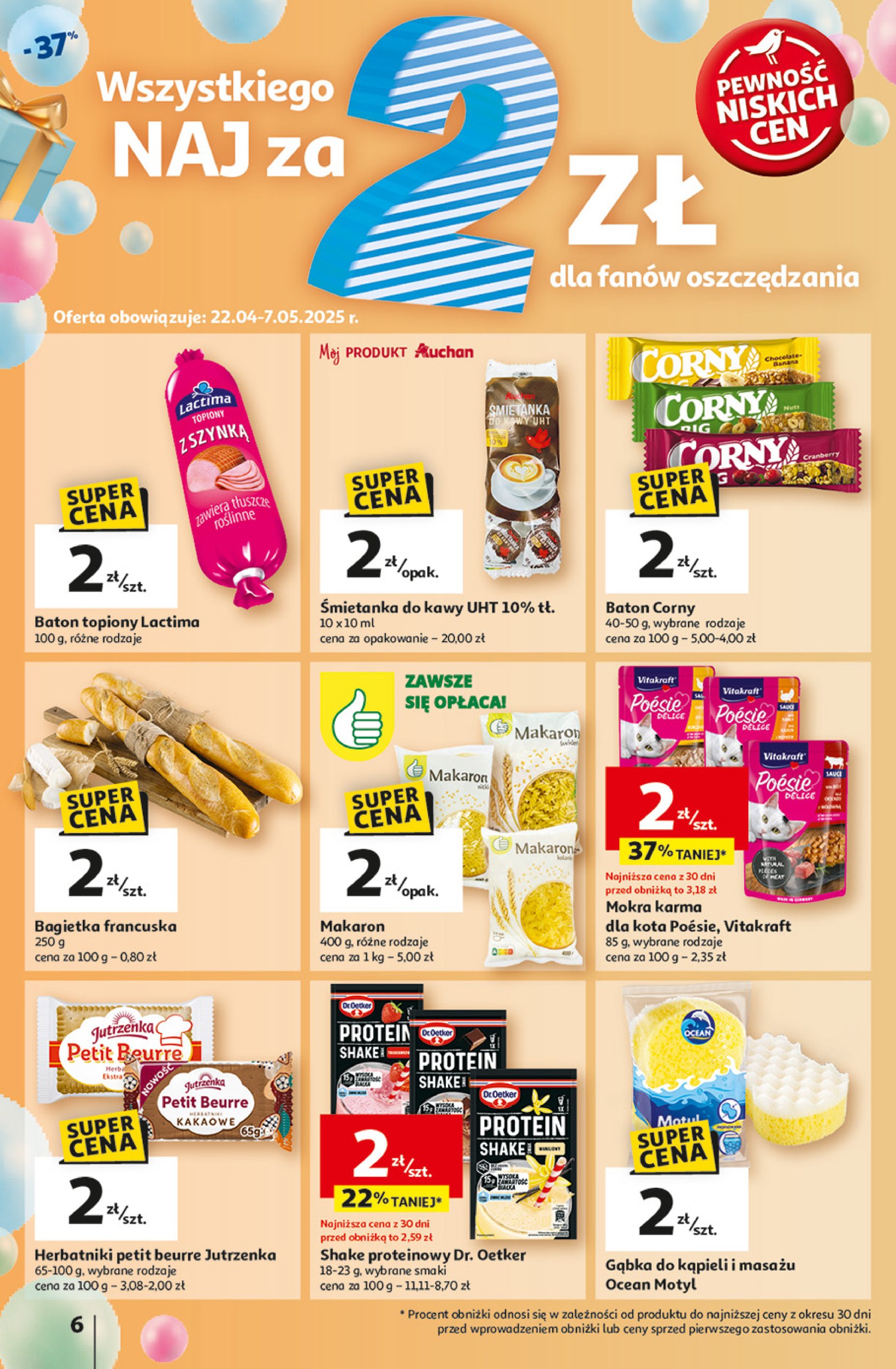auchan - Hipermarket Auchan gazetka ważna od 24.04. - 29.04. - page: 8 auchan - Hipermarket Auchan gazetka ważna od 24.04. - 29.04. - page: 8