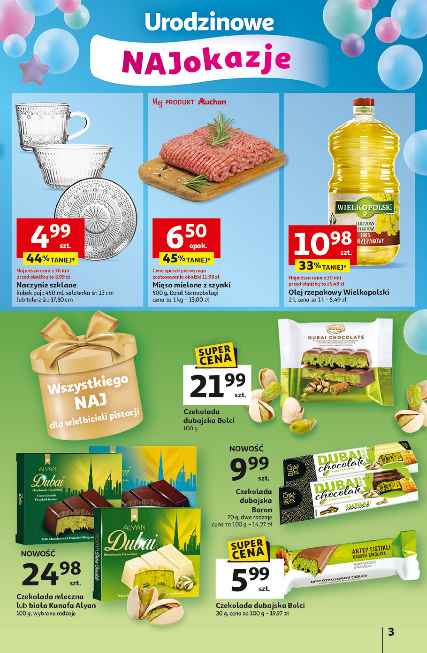 auchan - Hipermarket Auchan gazetka ważna od 24.04. - 29.04. - page: 3 auchan - Hipermarket Auchan gazetka ważna od 24.04. - 29.04. - page: 3