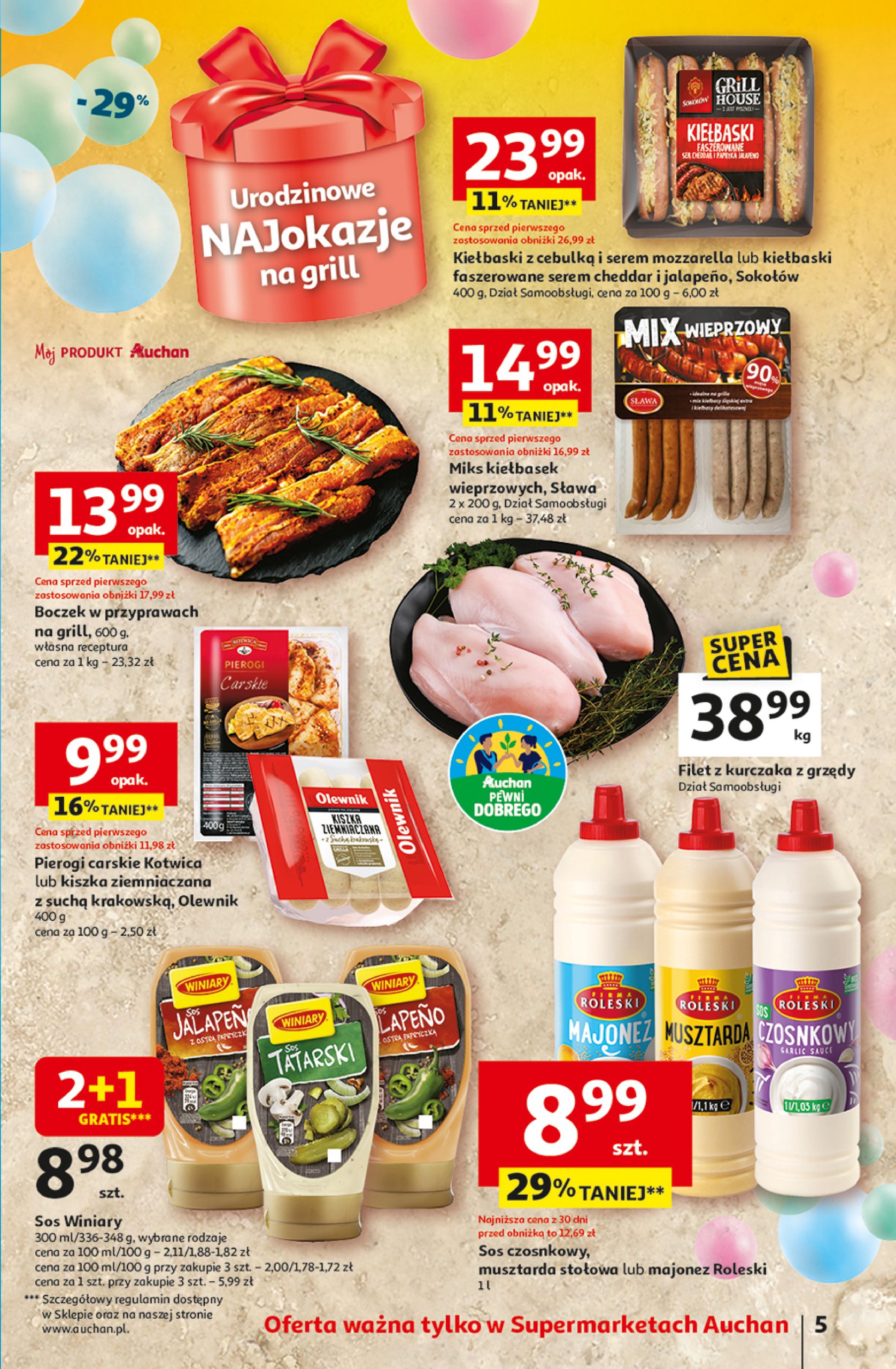 auchan - Supermarket Auchan gazetka ważna od 30.04. - 07.05. - page: 7