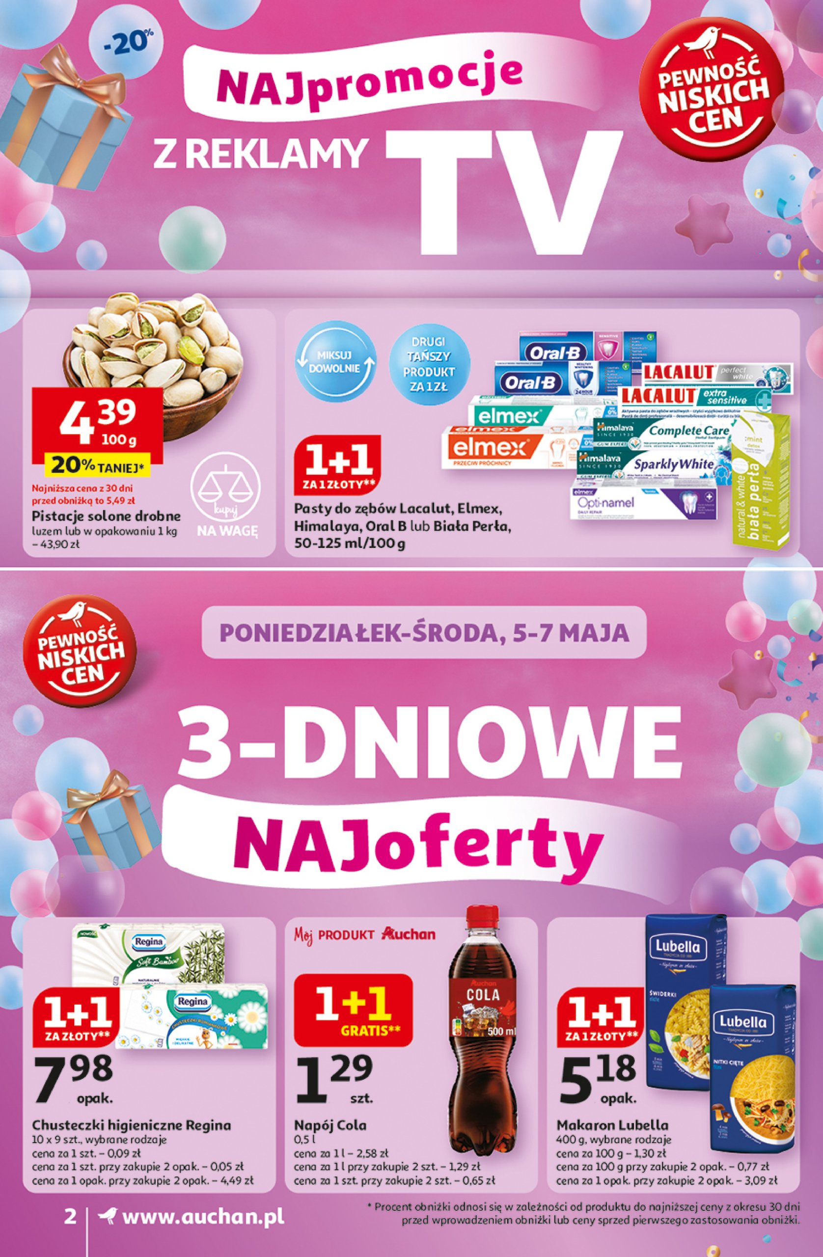 auchan - Supermarket Auchan gazetka ważna od 30.04. - 07.05. - page: 2