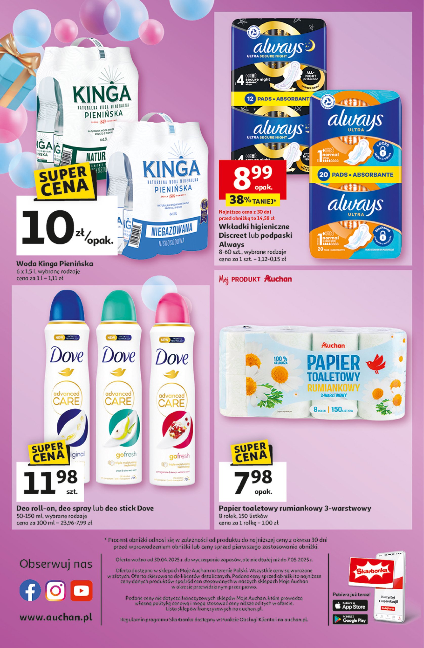 auchan - Moje Auchan gazetka ważna od 30.04. - 07.05. - page: 10
