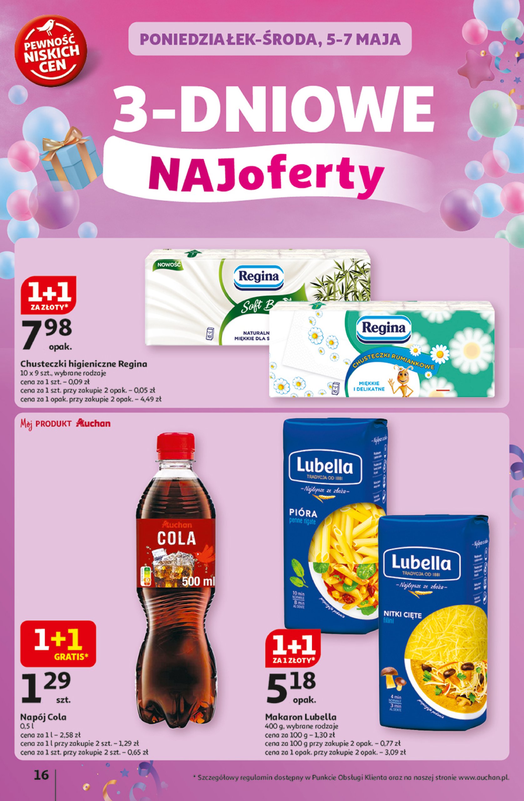 auchan - Hipermarket Auchan gazetka ważna od 30.04. - 07.05. - page: 20 auchan - Hipermarket Auchan gazetka ważna od 30.04. - 07.05. - page: 20