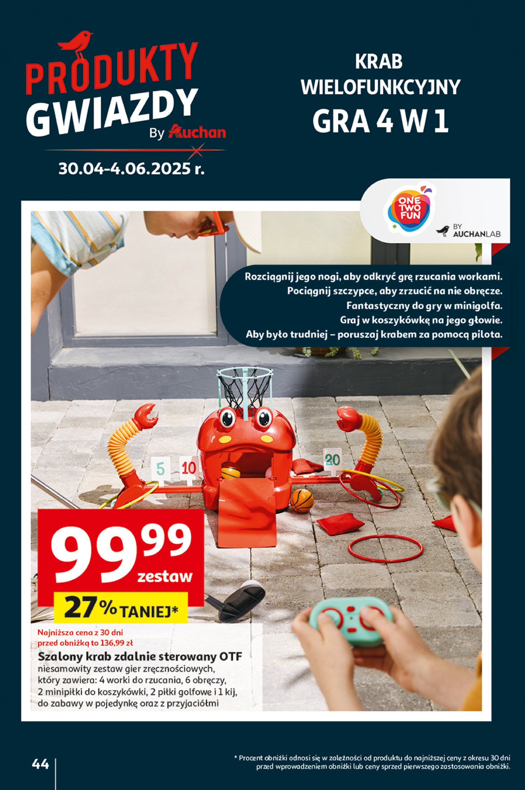 auchan - Hipermarket Auchan gazetka ważna od 30.04. - 07.05. - page: 48 auchan - Hipermarket Auchan gazetka ważna od 30.04. - 07.05. - page: 48