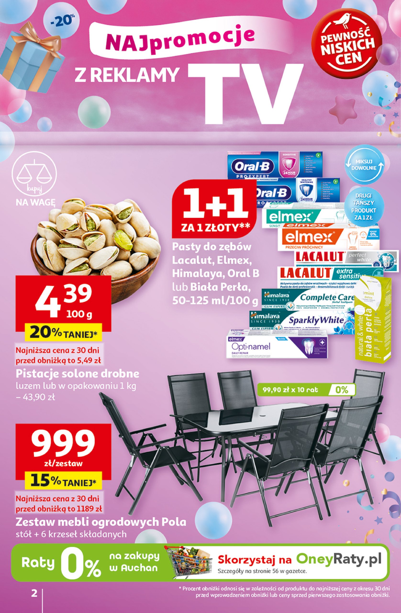 auchan - Hipermarket Auchan gazetka ważna od 30.04. - 07.05. - page: 2 auchan - Hipermarket Auchan gazetka ważna od 30.04. - 07.05. - page: 2
