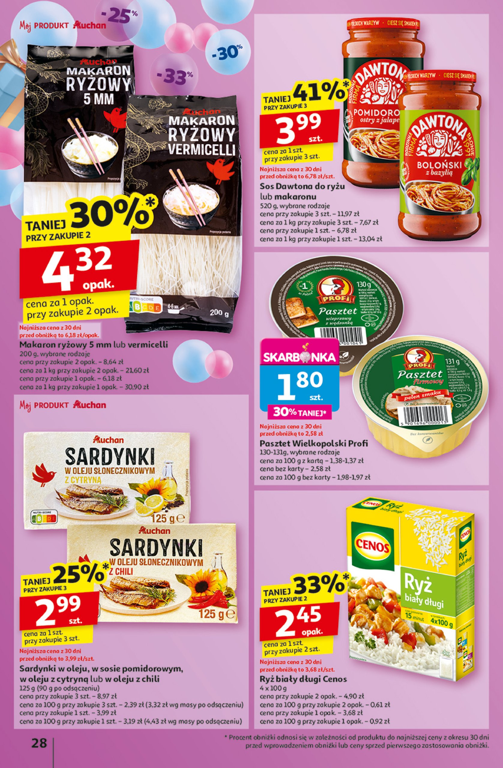 auchan - Hipermarket Auchan gazetka ważna od 30.04. - 07.05. - page: 32 auchan - Hipermarket Auchan gazetka ważna od 30.04. - 07.05. - page: 32