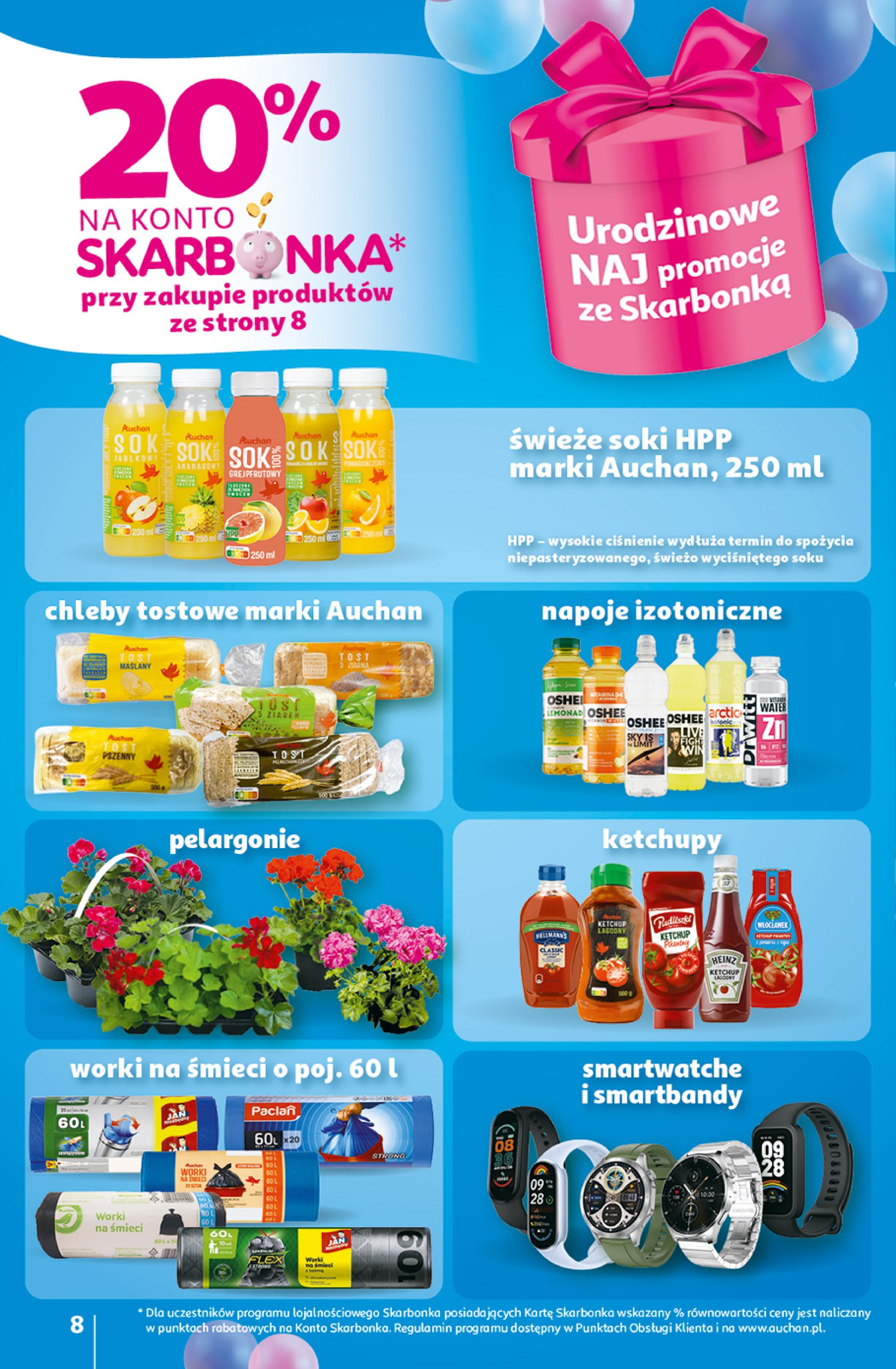 auchan - Hipermarket Auchan gazetka ważna od 30.04. - 07.05. - page: 8 auchan - Hipermarket Auchan gazetka ważna od 30.04. - 07.05. - page: 8