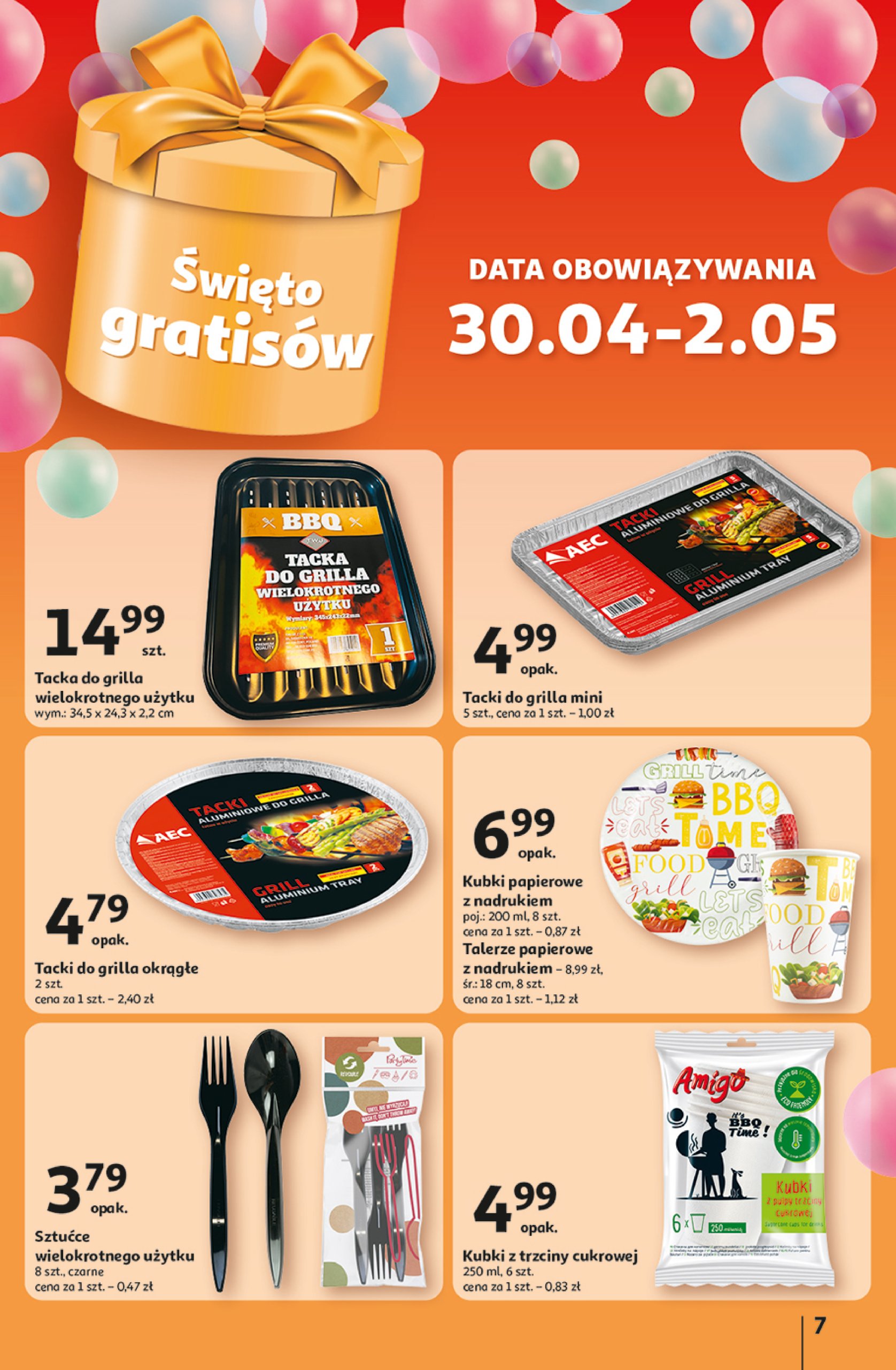 auchan - Hipermarket Auchan gazetka ważna od 30.04. - 07.05. - page: 7 auchan - Hipermarket Auchan gazetka ważna od 30.04. - 07.05. - page: 7