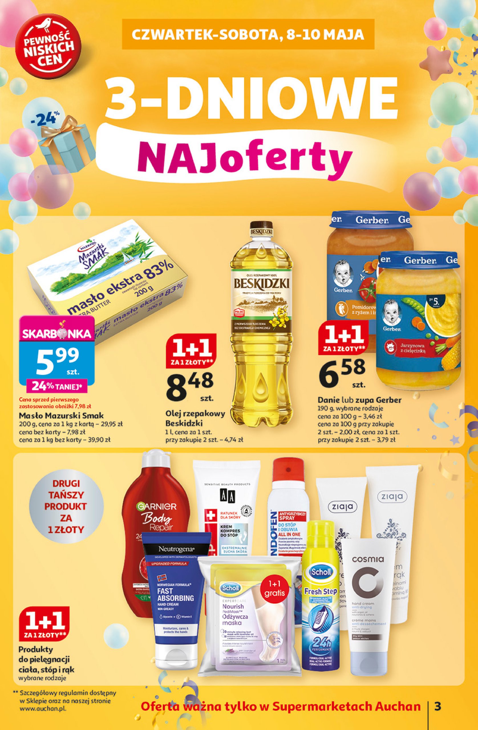 auchan - Supermarket Auchan gazetka ważna od 08.05. - 14.05. - page: 3