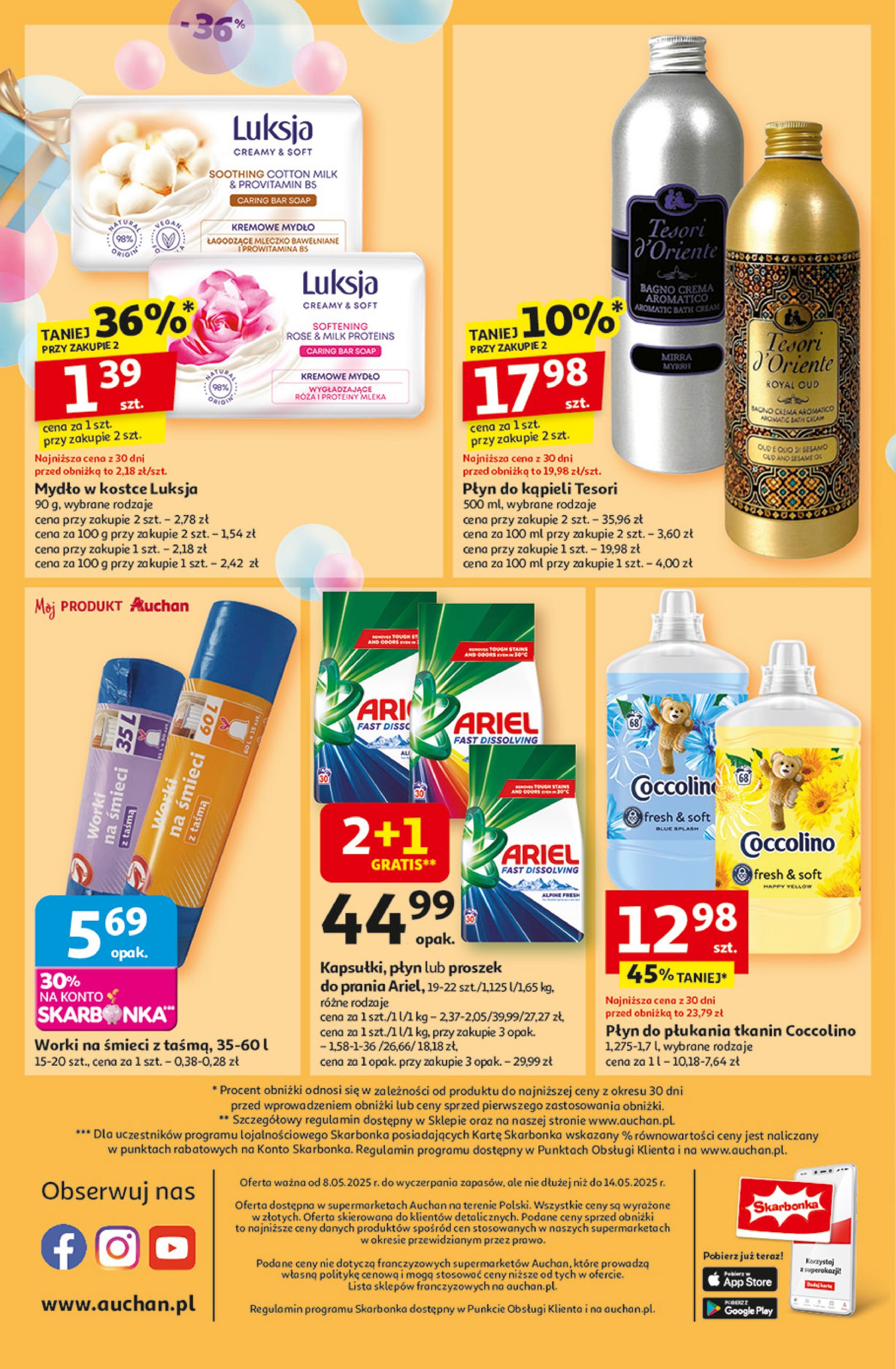auchan - Supermarket Auchan gazetka ważna od 08.05. - 14.05. - page: 14