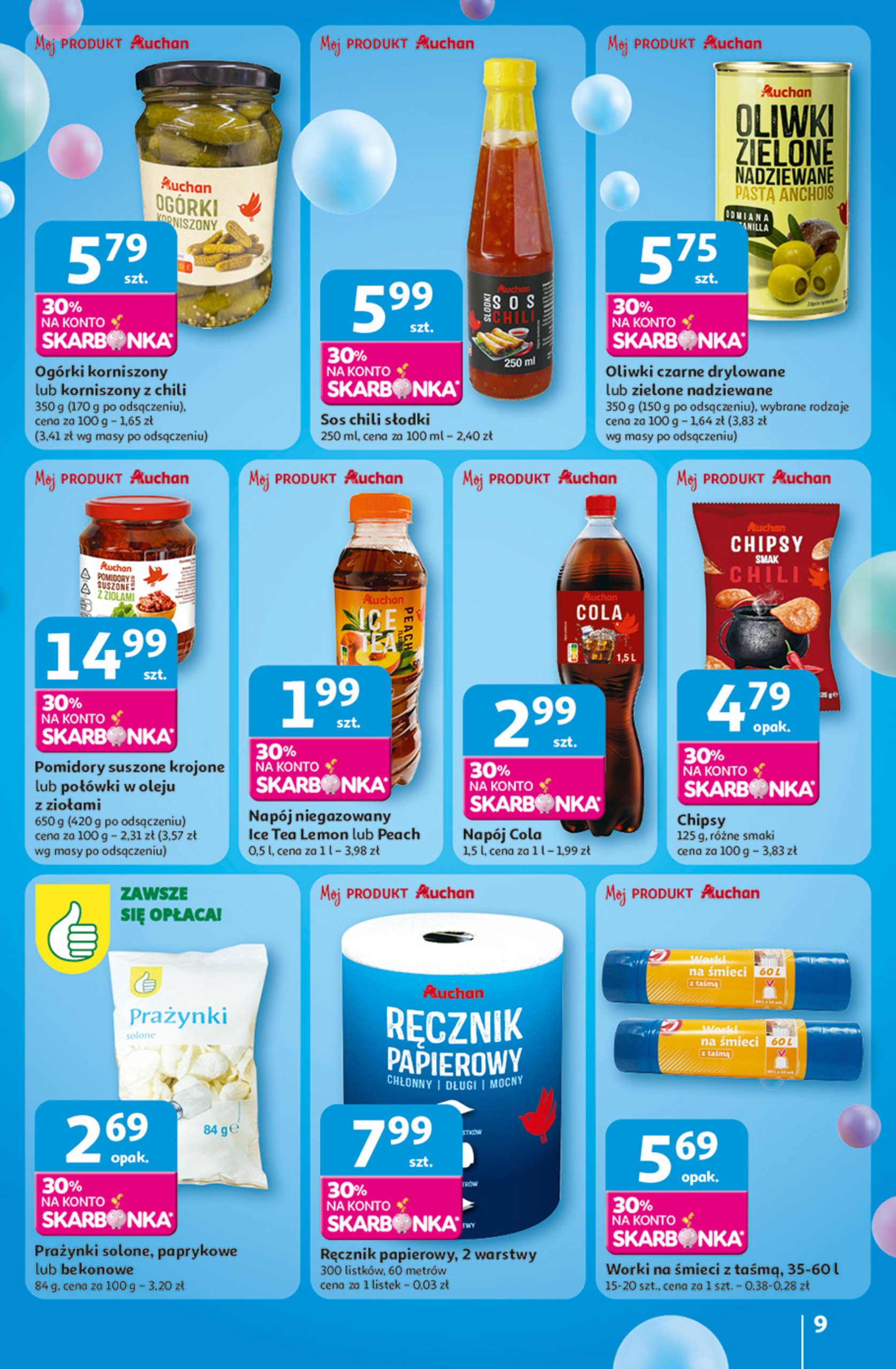 auchan - Hipermarket Auchan gazetka ważna od 08.05. - 14.05. - page: 9 auchan - Hipermarket Auchan gazetka ważna od 08.05. - 14.05. - page: 9