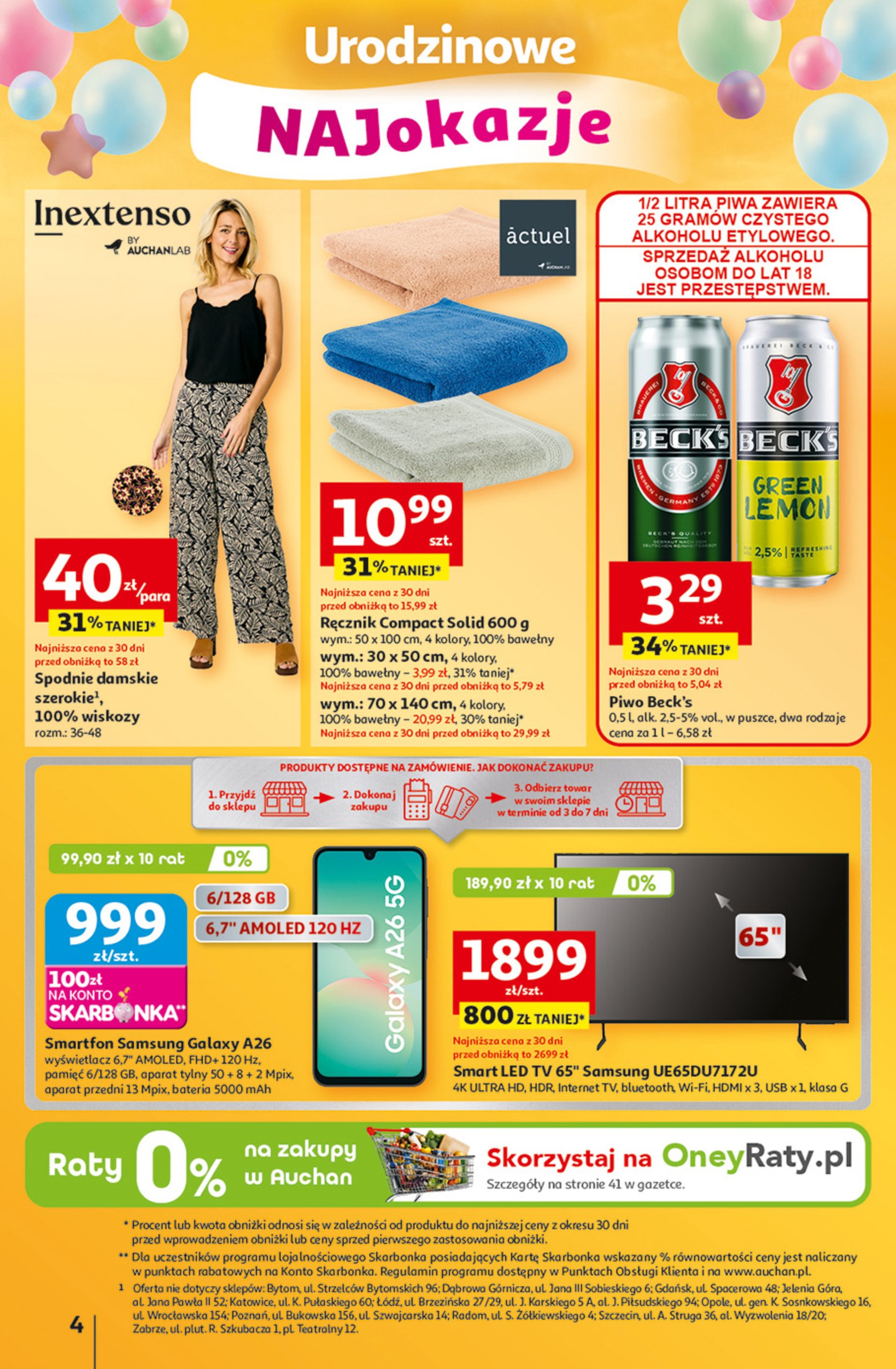 auchan - Hipermarket Auchan gazetka ważna od 08.05. - 14.05. - page: 4 auchan - Hipermarket Auchan gazetka ważna od 08.05. - 14.05. - page: 4