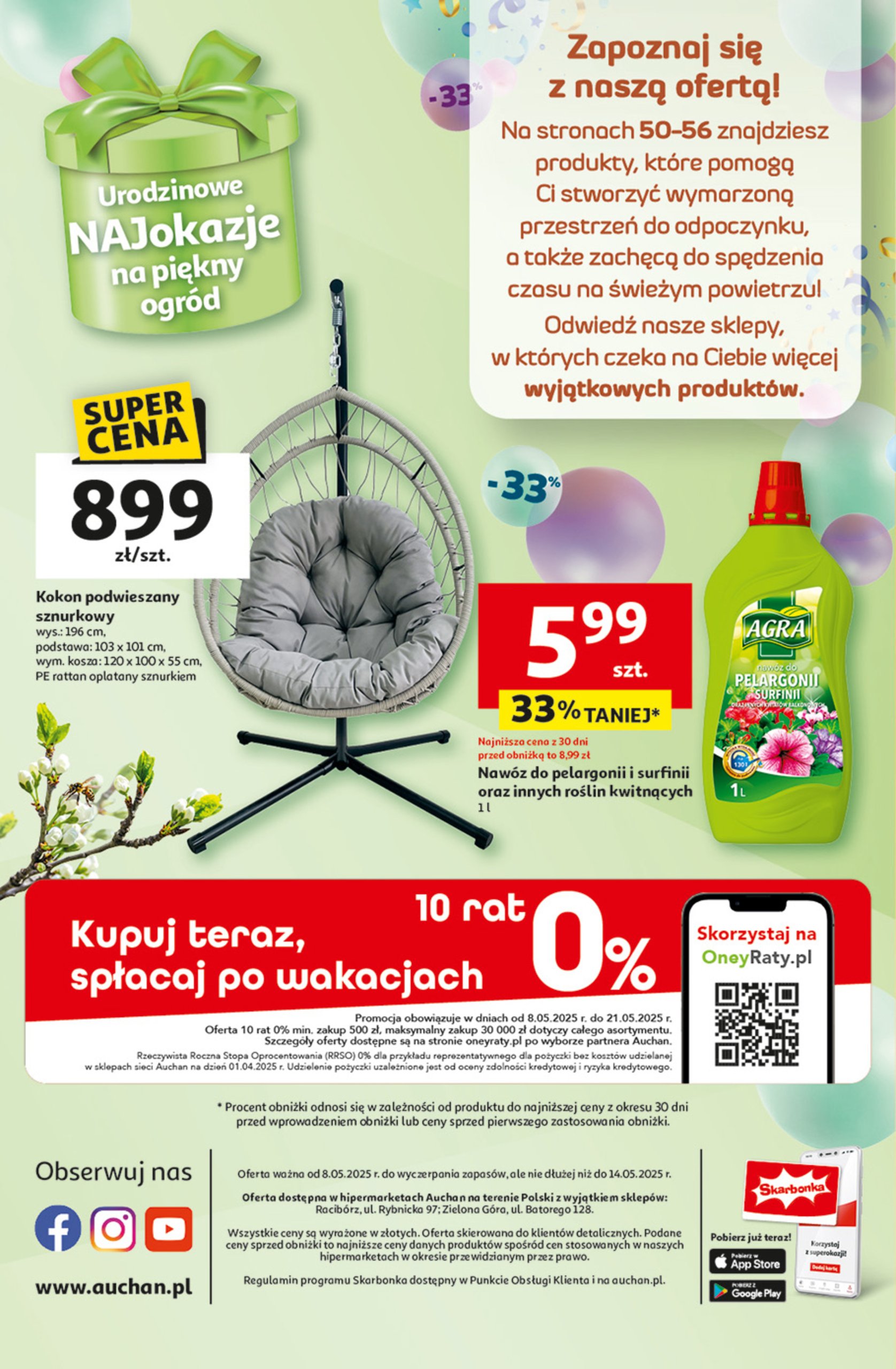 auchan - Hipermarket Auchan gazetka ważna od 08.05. - 14.05. - page: 60 auchan - Hipermarket Auchan gazetka ważna od 08.05. - 14.05. - page: 60