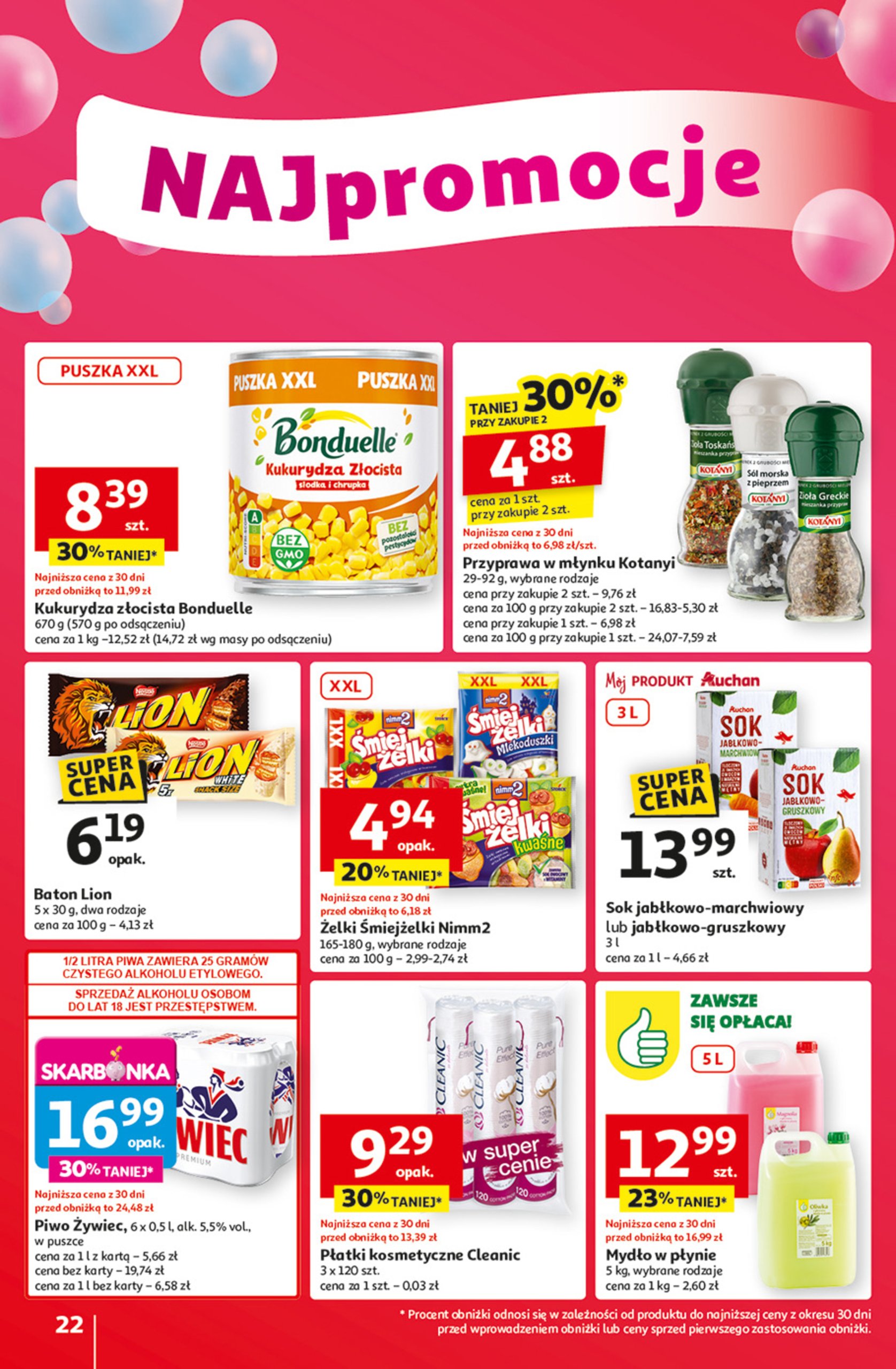 auchan - Hipermarket Auchan gazetka ważna od 08.05. - 14.05. - page: 24 auchan - Hipermarket Auchan gazetka ważna od 08.05. - 14.05. - page: 24