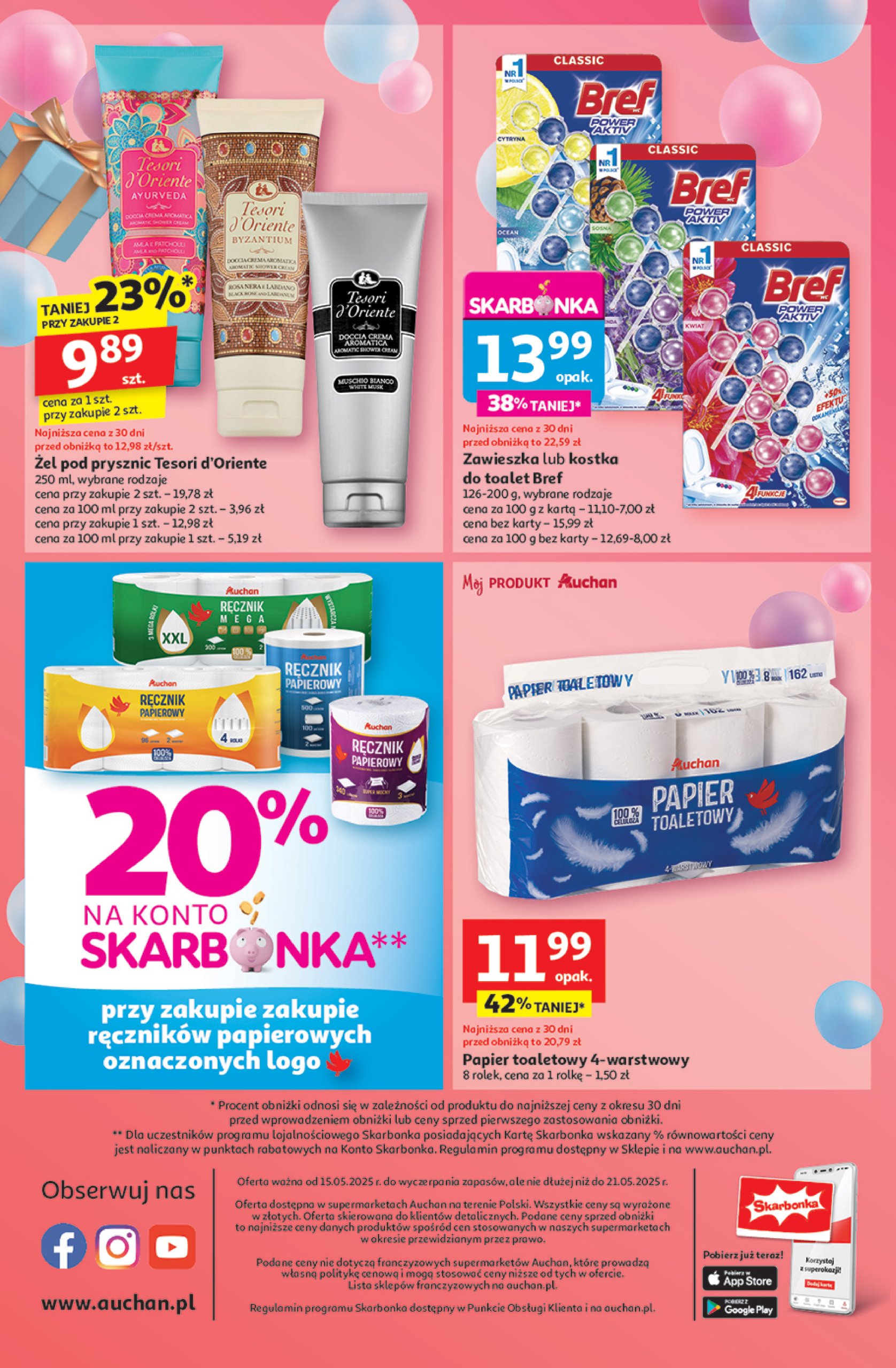 auchan - Supermarket Auchan gazetka ważna od 15.05. - 21.05. - page: 14