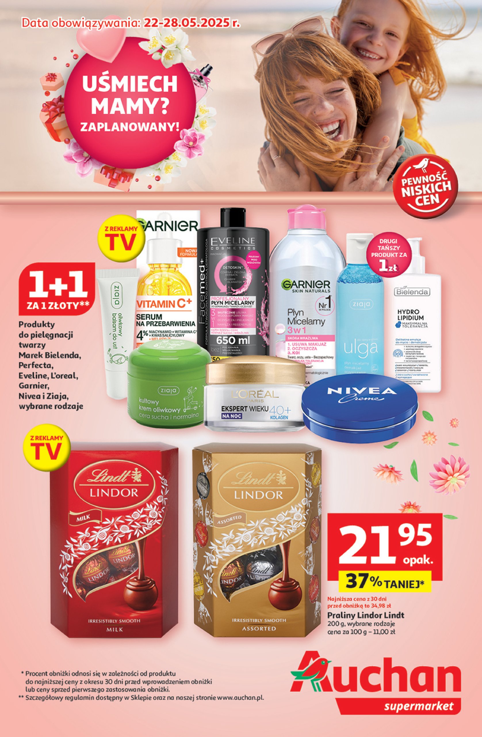 auchan - Supermarket Auchan gazetka ważna od 22.05. - 28.05.