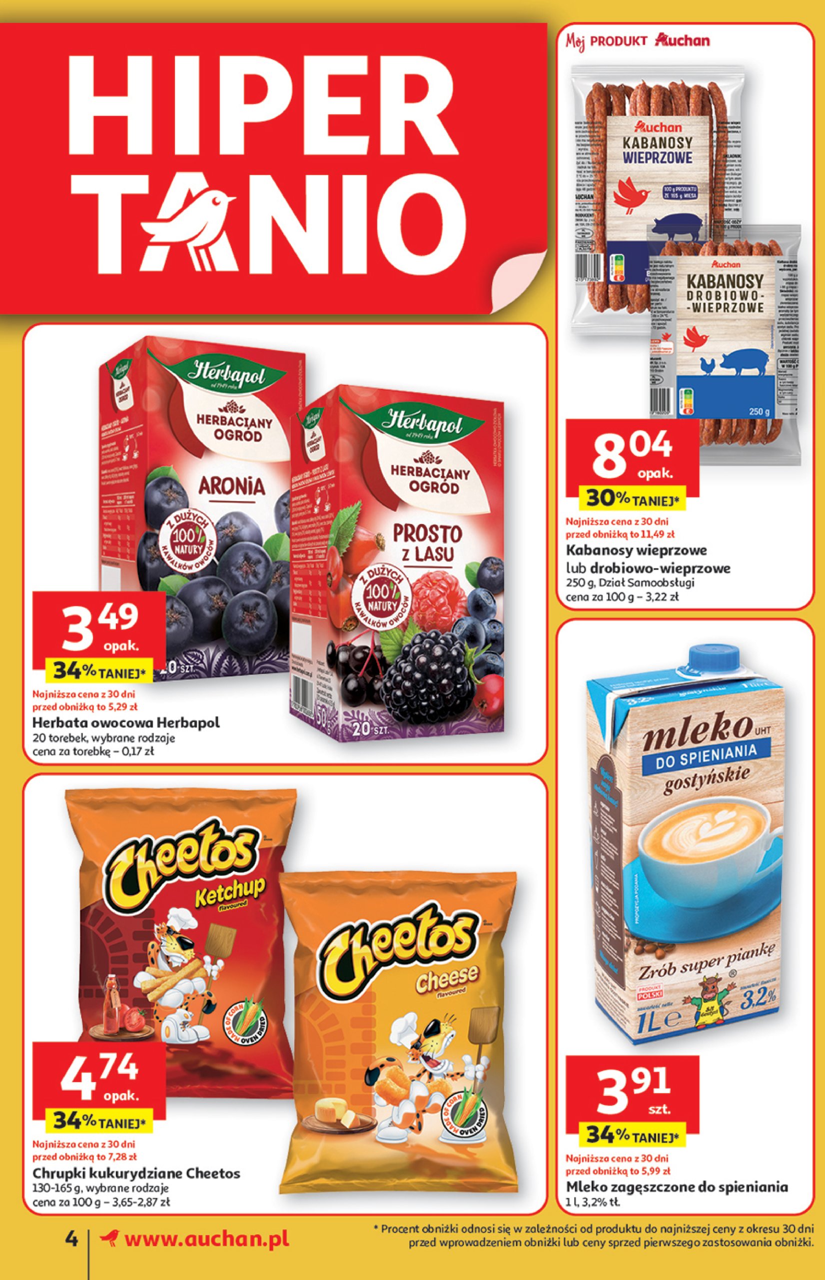 auchan - Supermarket Auchan gazetka ważna od 22.05. - 28.05. - page: 4