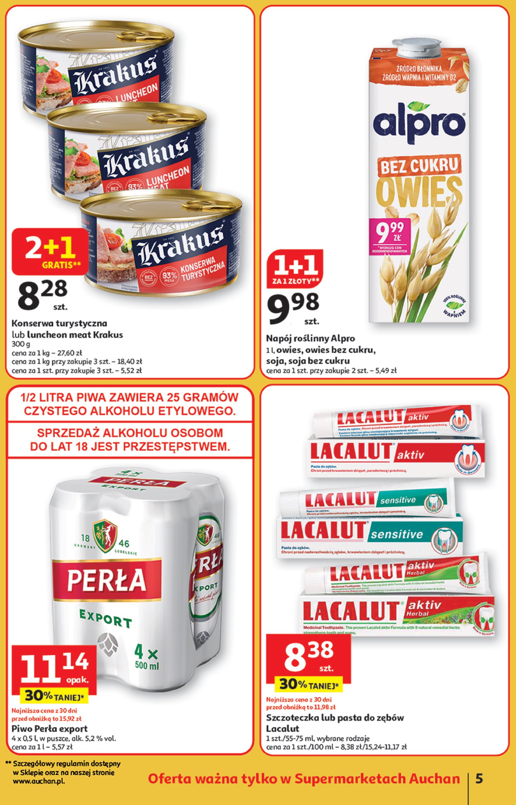 auchan - Supermarket Auchan gazetka ważna od 22.05. - 28.05. - page: 5