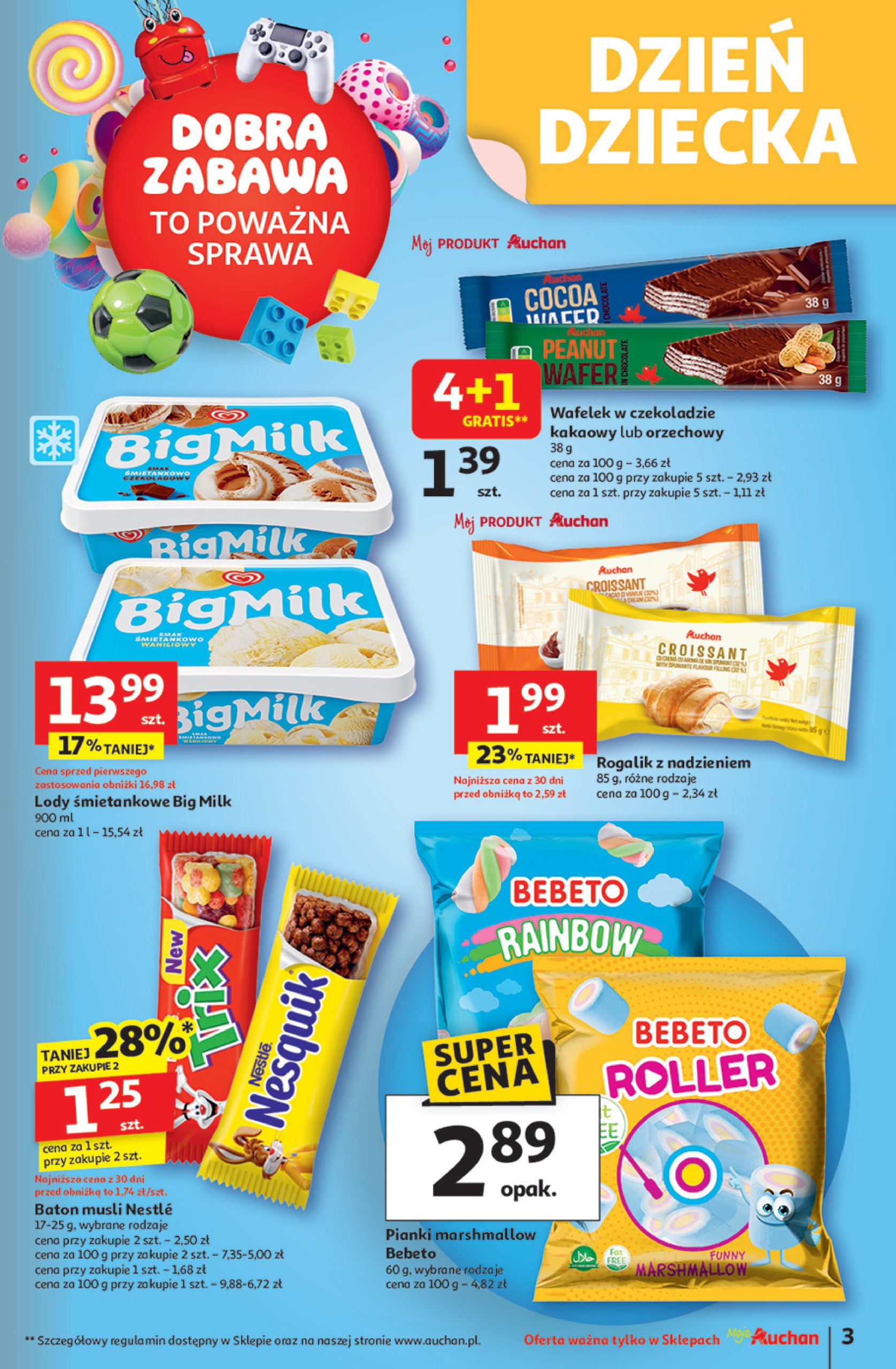auchan - Moje Auchan gazetka ważna od 22.05. - 28.05. - page: 3