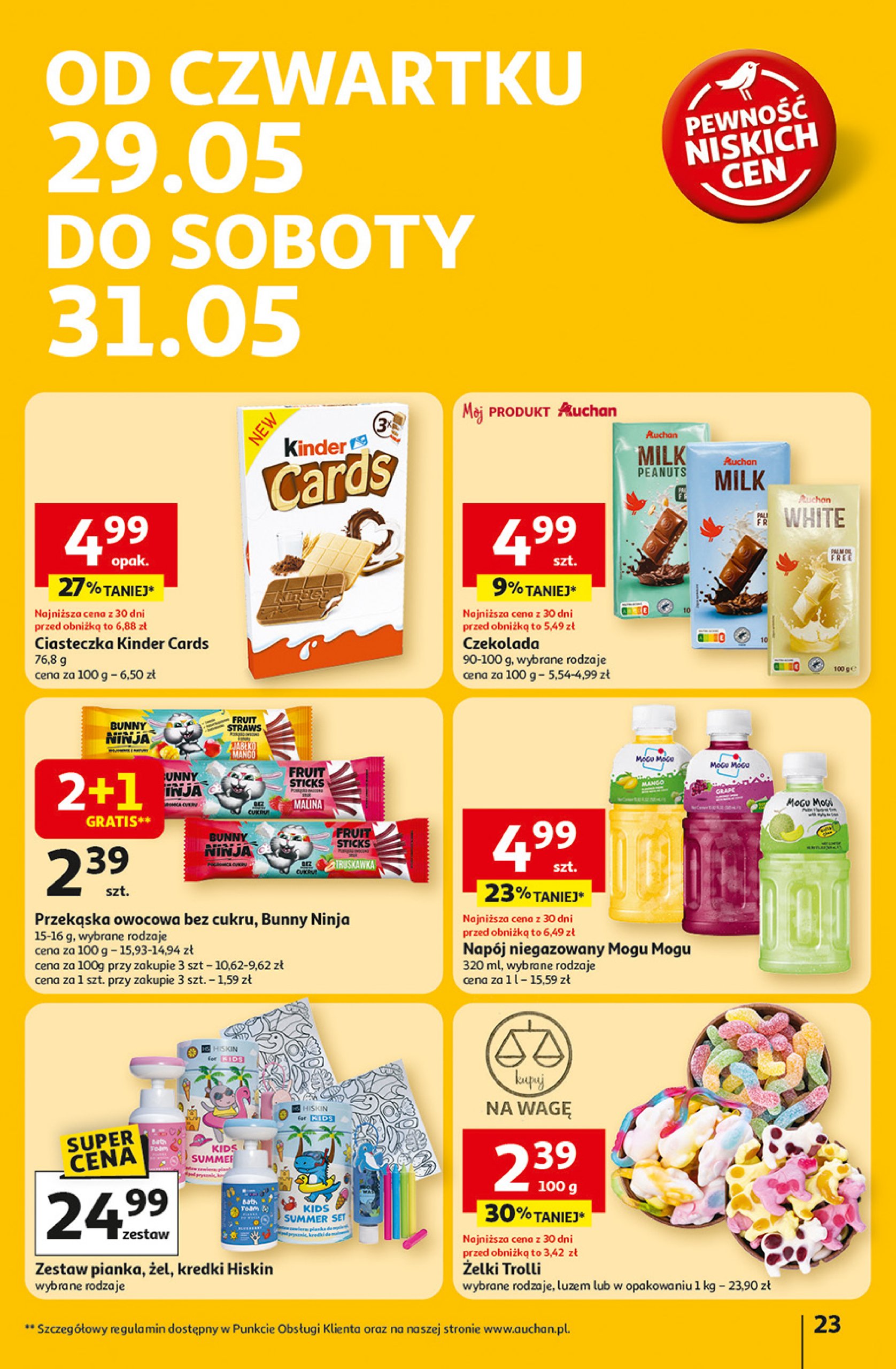 auchan - Hipermarket Auchan gazetka ważna od 29.05. - 04.06. - page: 25 auchan - Hipermarket Auchan gazetka ważna od 29.05. - 04.06. - page: 25