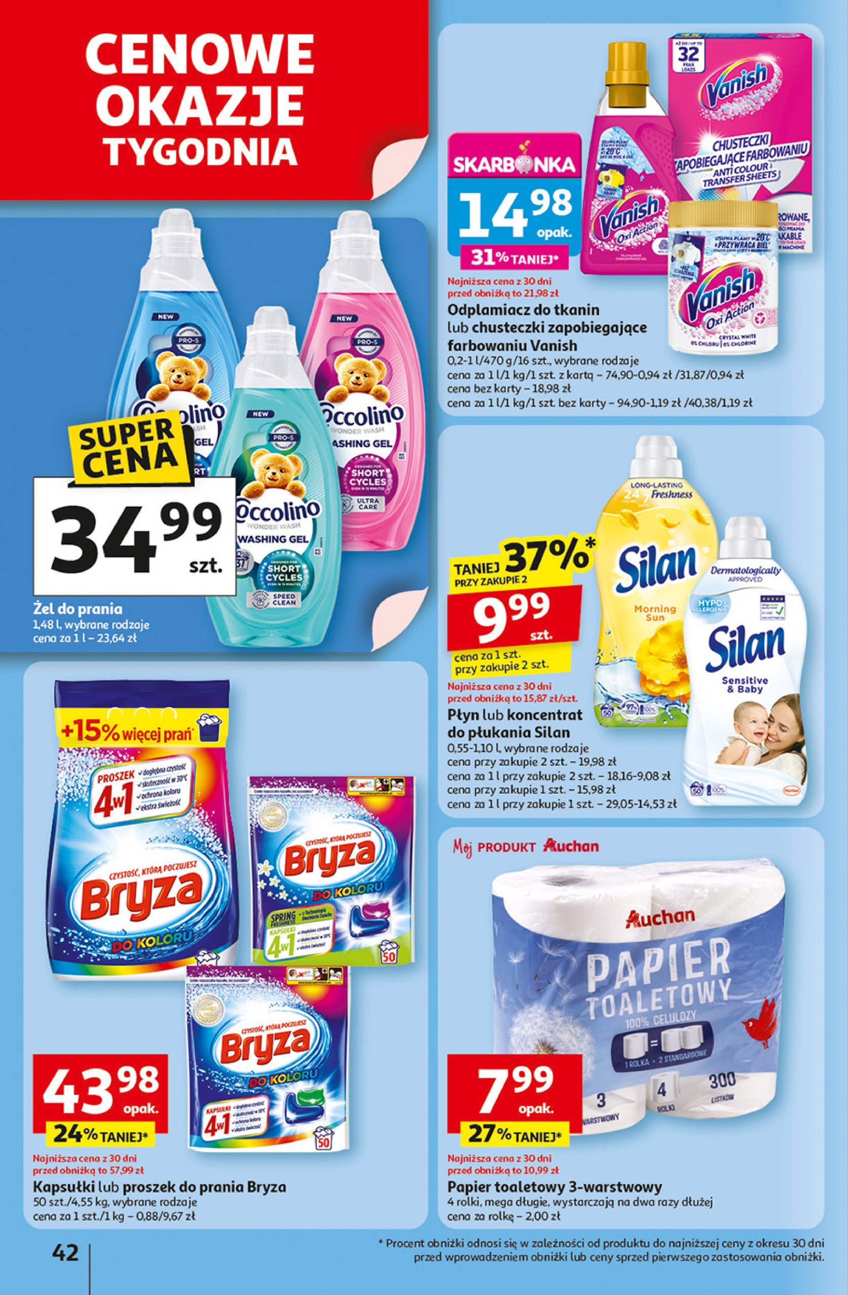 auchan - Hipermarket Auchan gazetka ważna od 29.05. - 04.06. - page: 44 auchan - Hipermarket Auchan gazetka ważna od 29.05. - 04.06. - page: 44