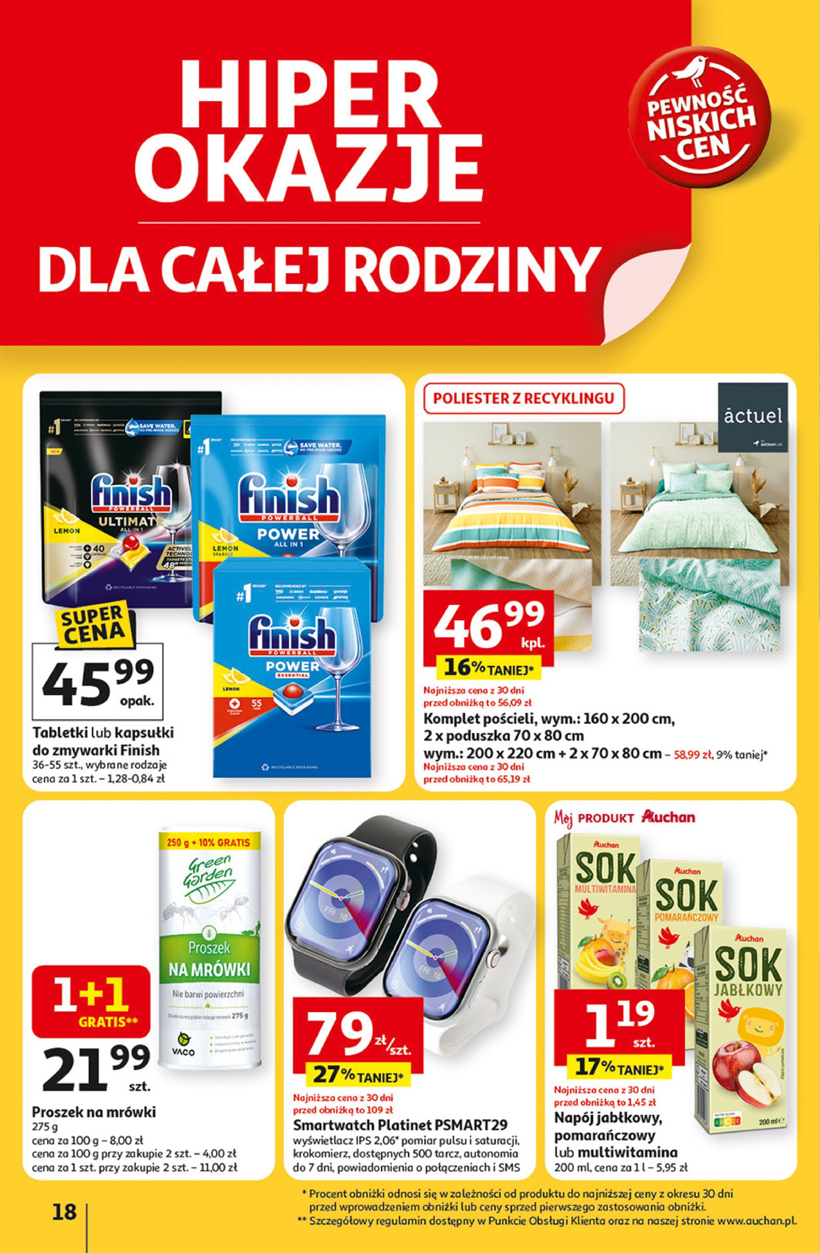 auchan - Hipermarket Auchan gazetka ważna od 29.05. - 04.06. - page: 18 auchan - Hipermarket Auchan gazetka ważna od 29.05. - 04.06. - page: 18