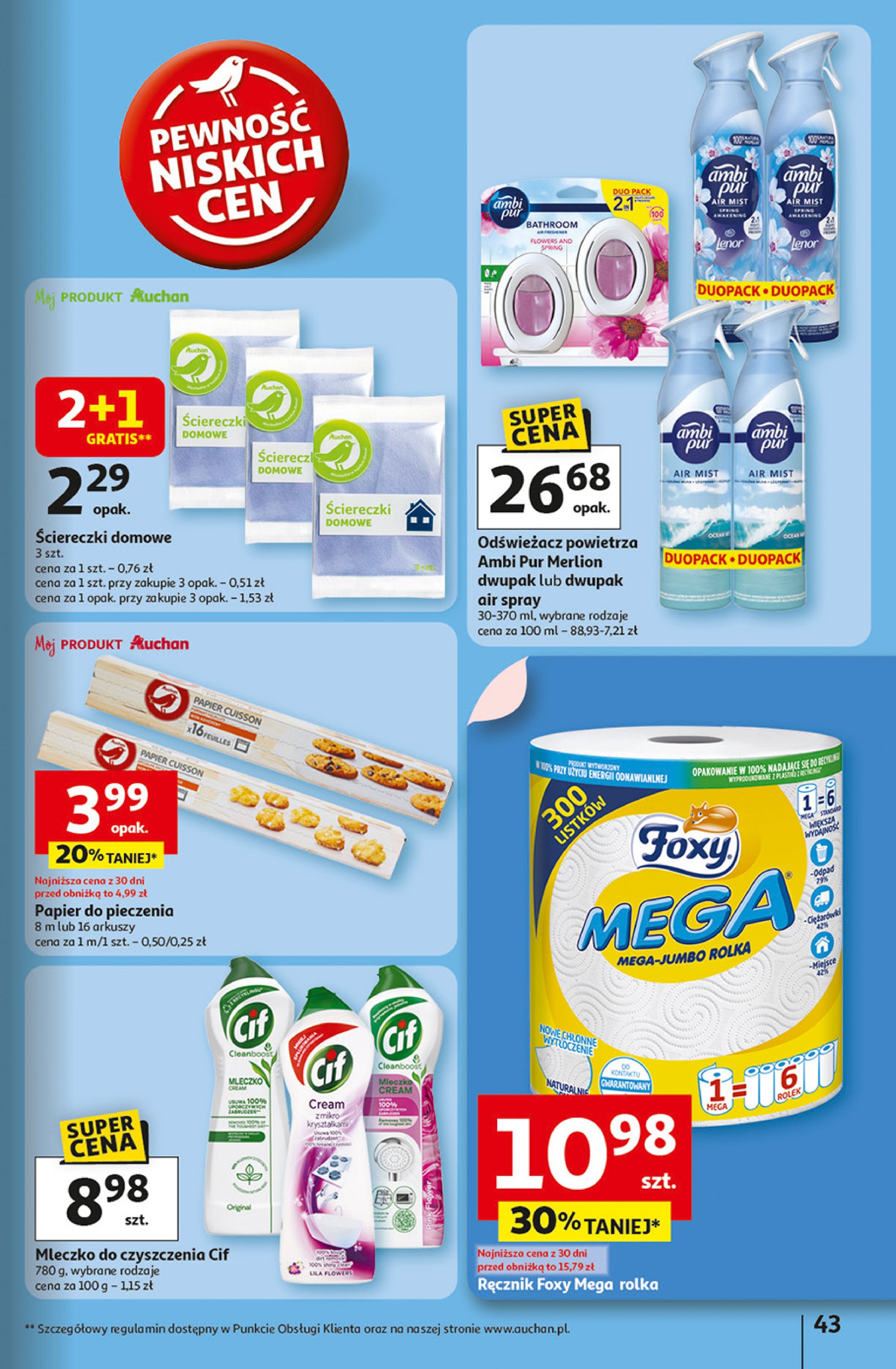 auchan - Hipermarket Auchan gazetka ważna od 29.05. - 04.06. - page: 45 auchan - Hipermarket Auchan gazetka ważna od 29.05. - 04.06. - page: 45