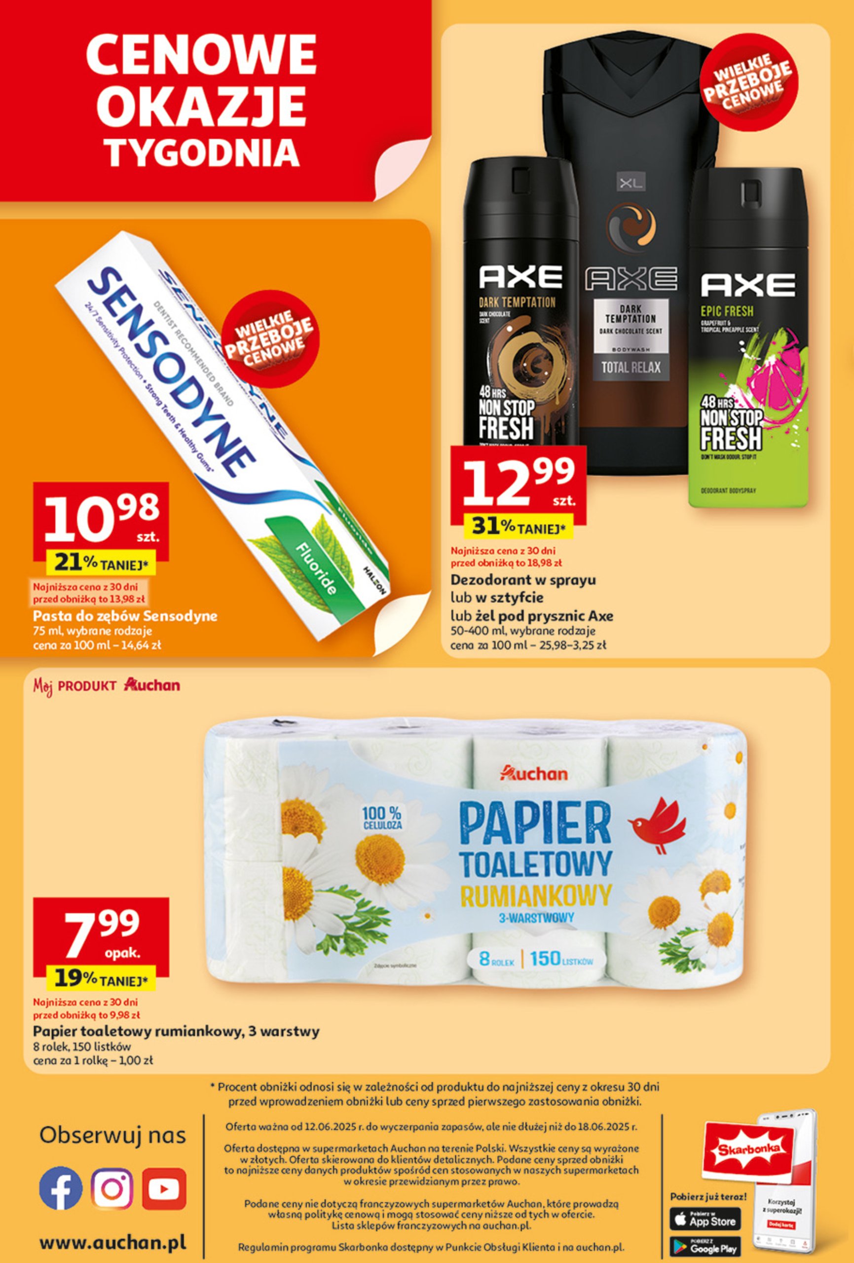 auchan - Gazetka Supermarket Auchan ważna od 12.06. - 18.06. - page: 14