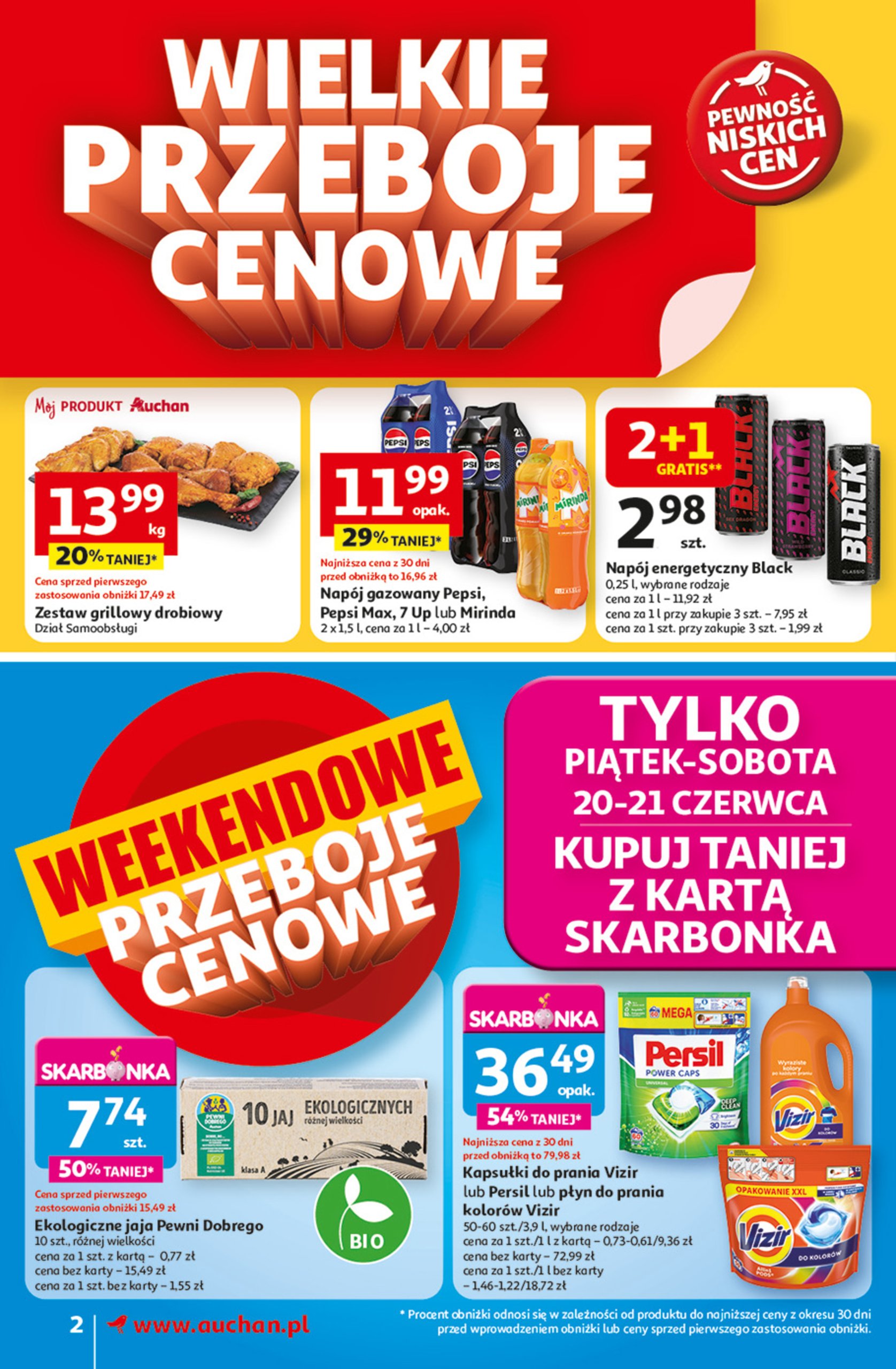 auchan - Gazetka Supermarket Auchan ważna od 20.06. - 25.06. - page: 2
