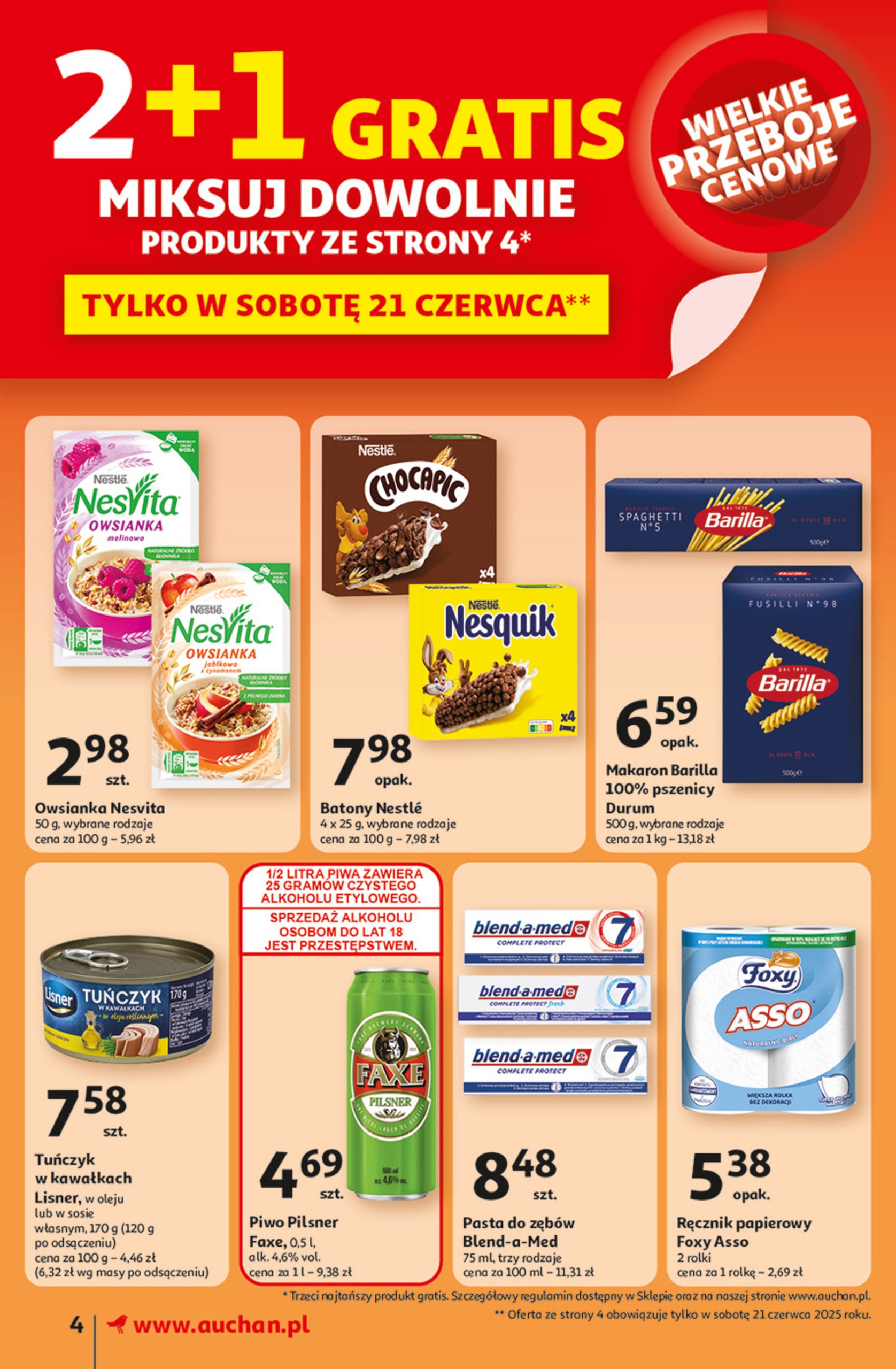 auchan - Gazetka Supermarket Auchan ważna od 20.06. - 25.06. - page: 6
